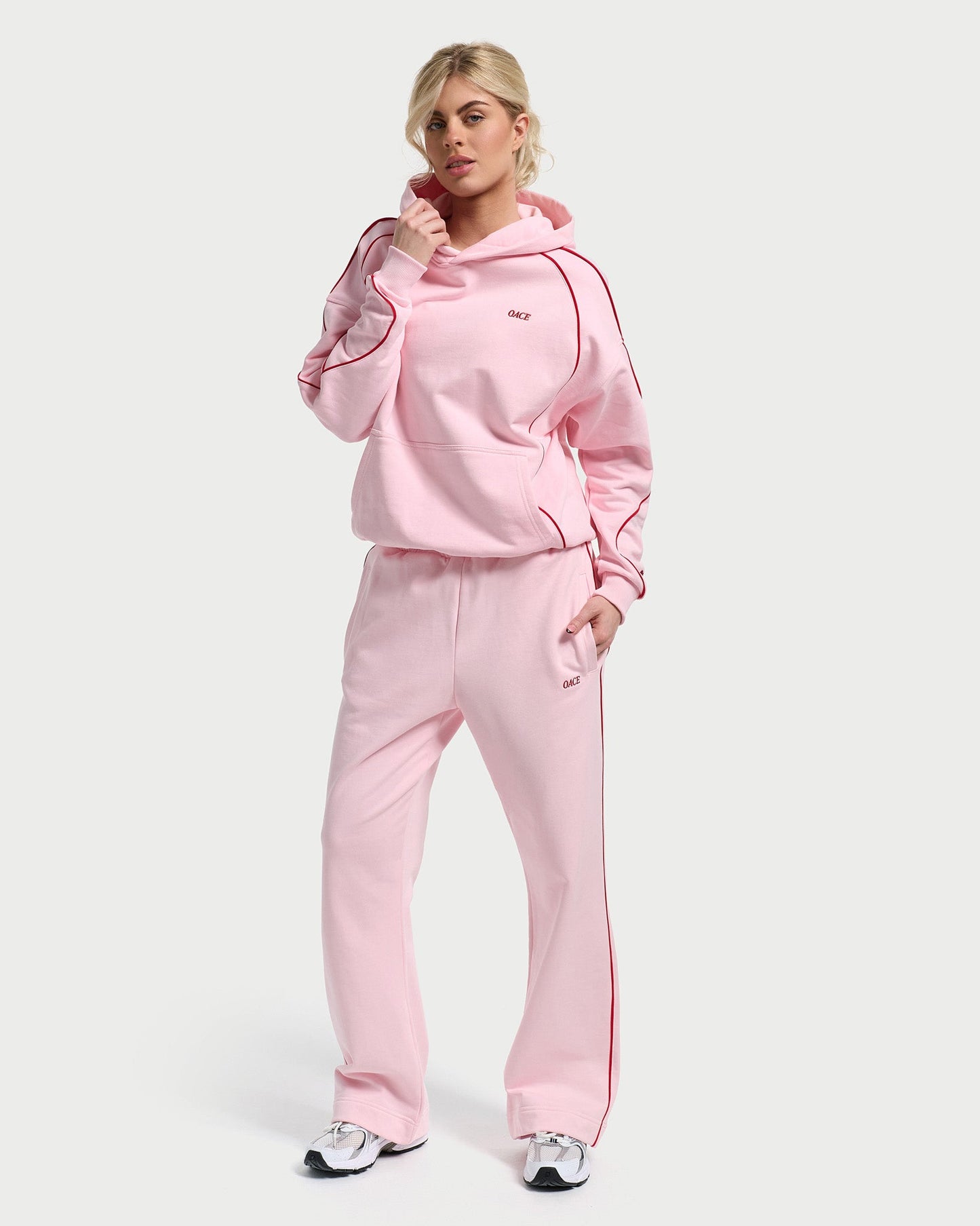 Lined Wide Leg Jogger Women