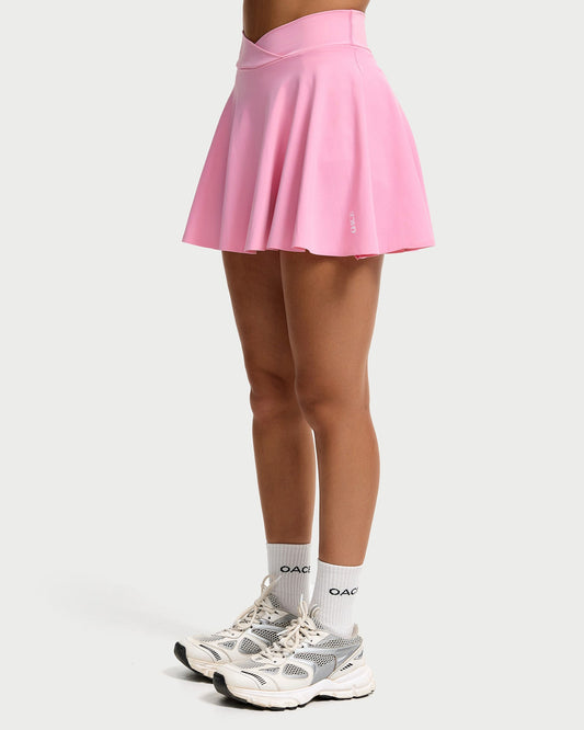 Nylon Crossed Skirt (Outlet)