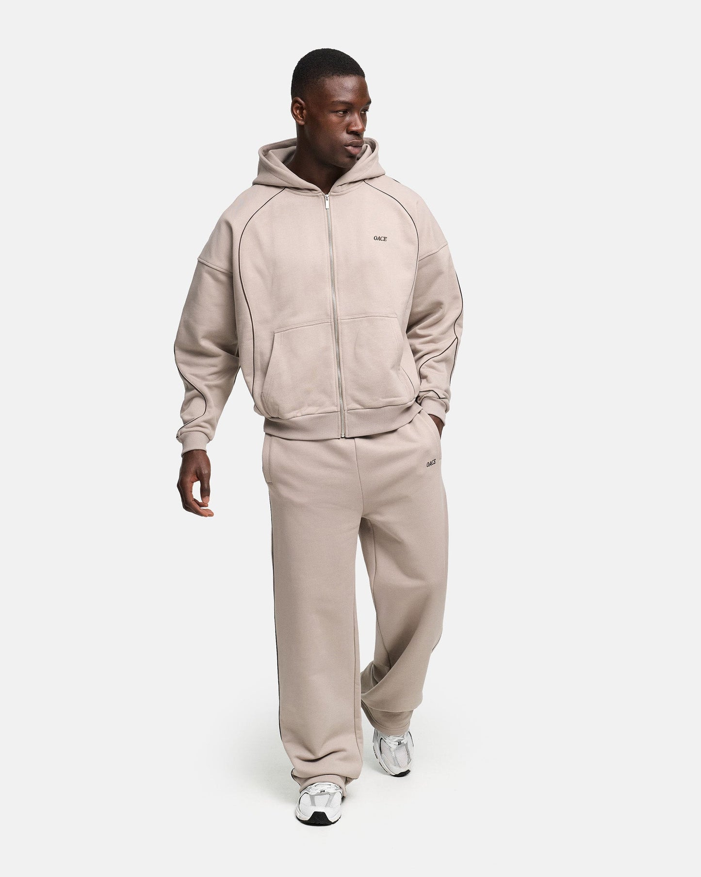 Lined Wide Leg Jogger Men