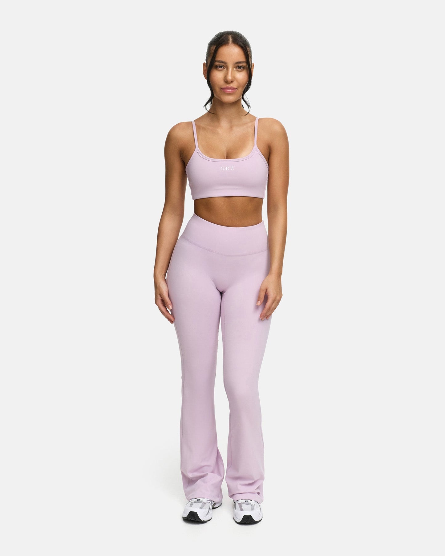 Aura Nylon Flared Leggings (Outlet)