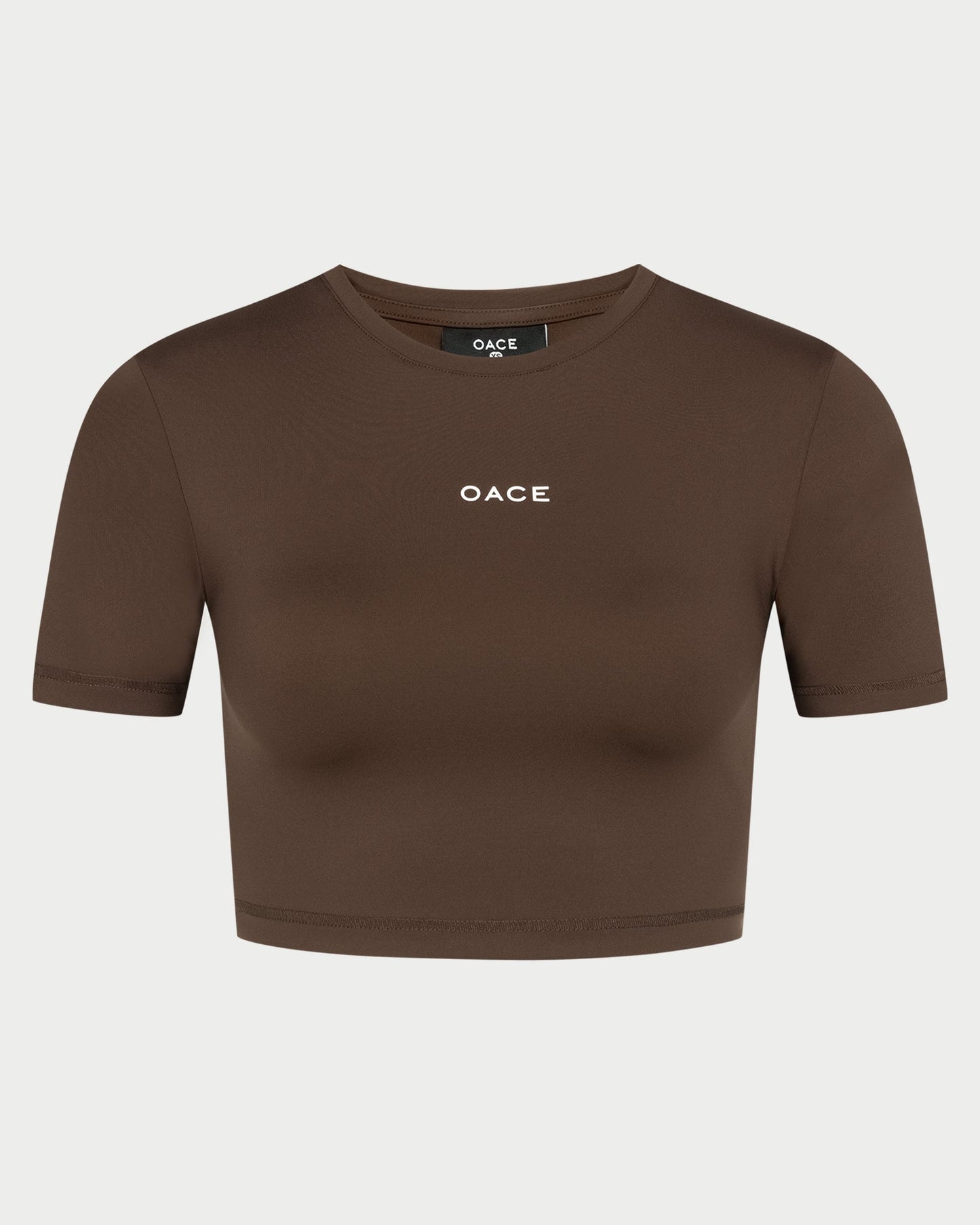 Nylon Cropped T-Shirt (Outlet)