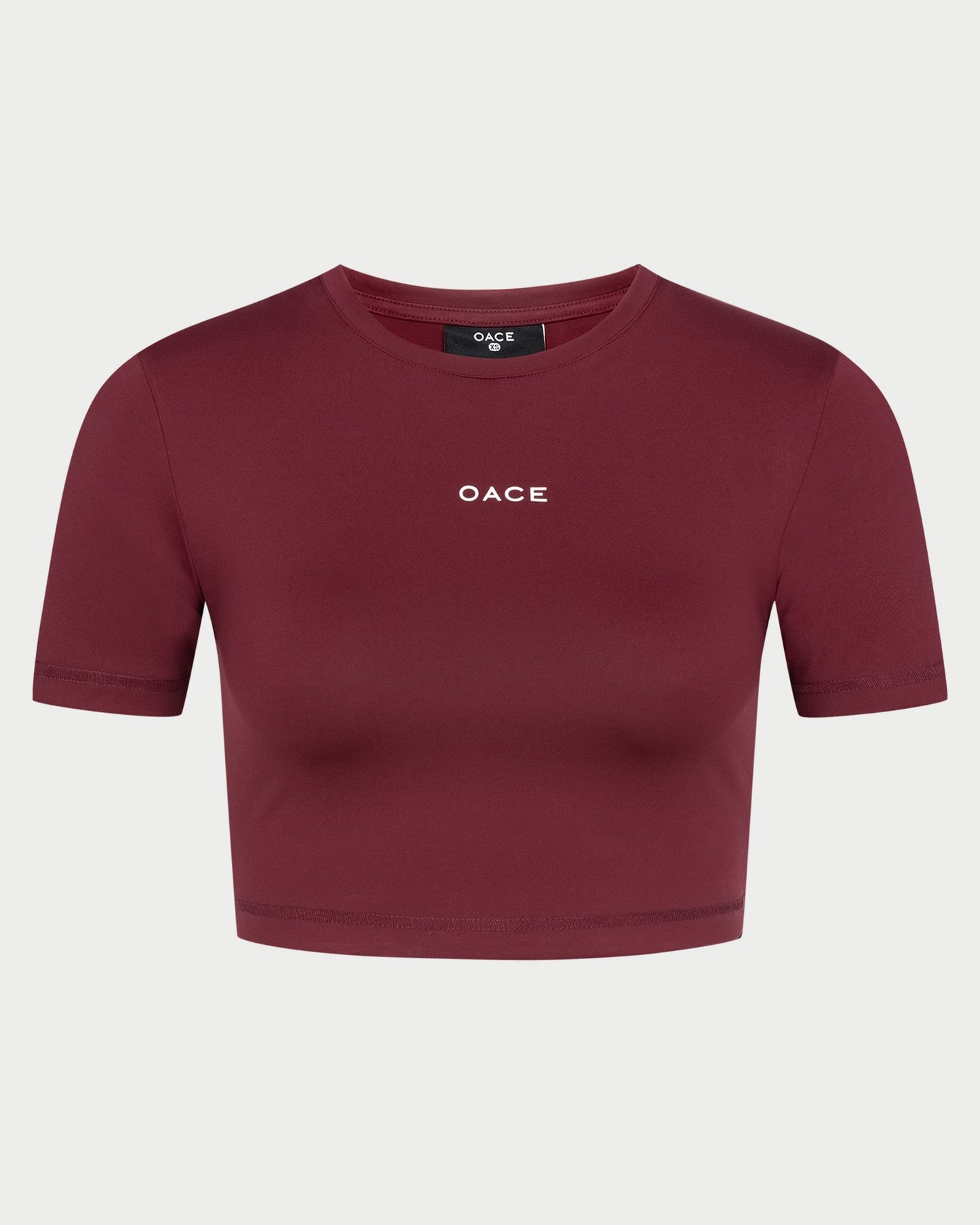 Nylon Cropped T-Shirt (Outlet)