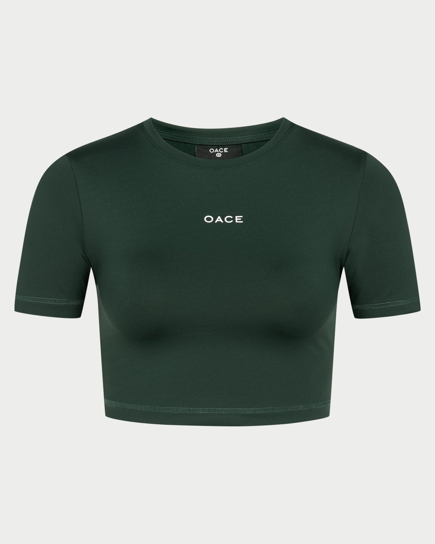 Nylon Cropped T-Shirt (Outlet)