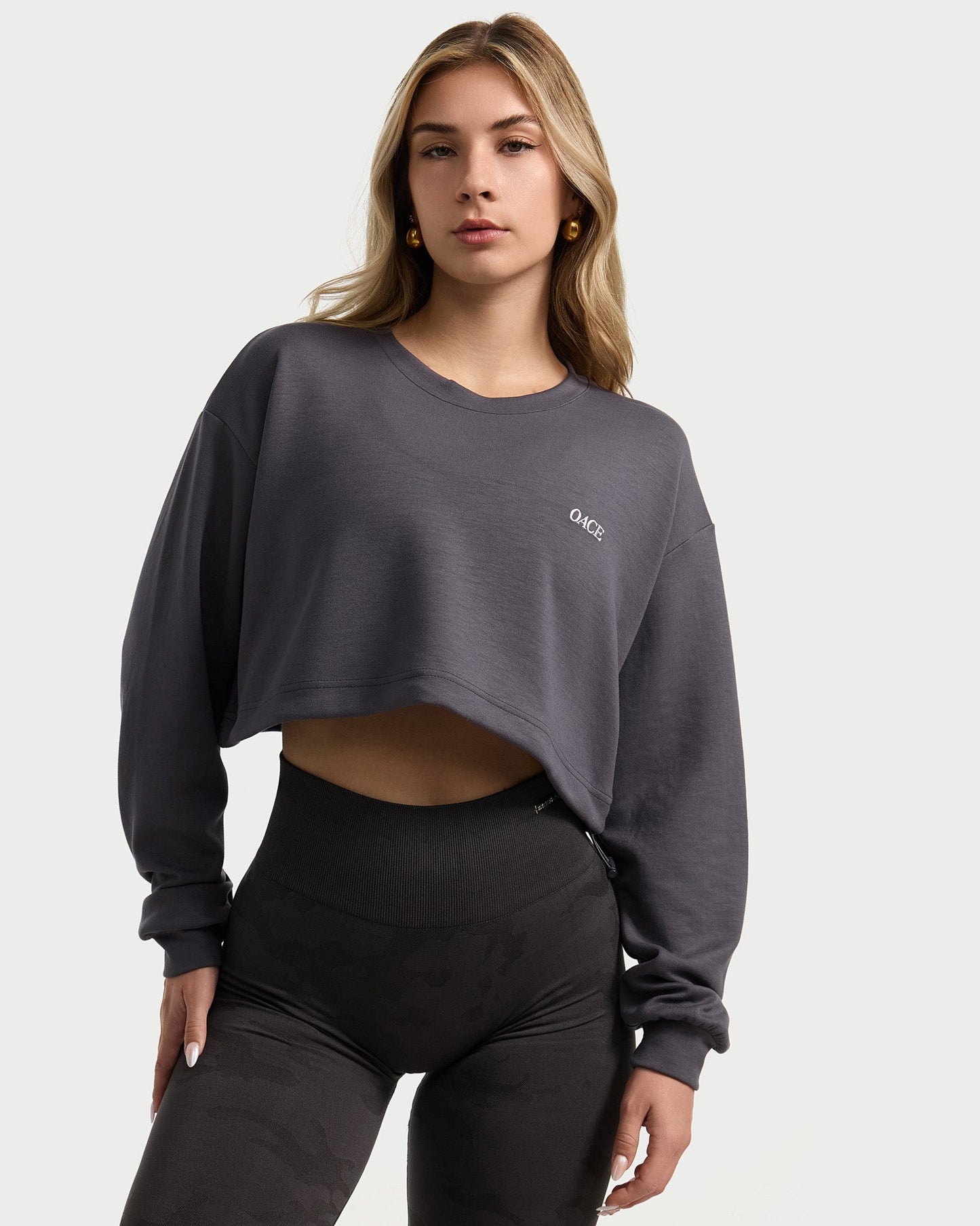 Adjustable Cropped Sweater
