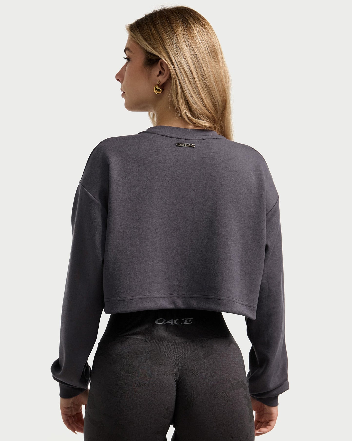 Adjustable Cropped Sweater