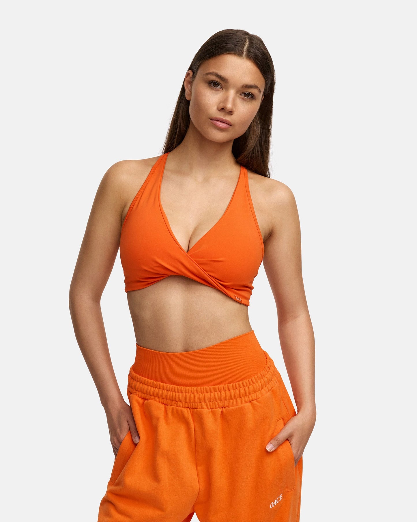 Appearance Twisted Nylon Bra (Outlet)