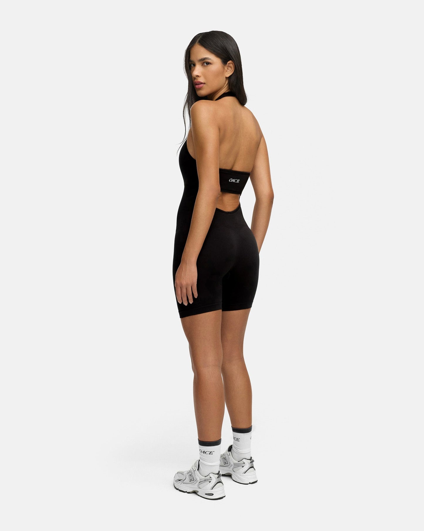 Toned Neckholder Onesie (short)