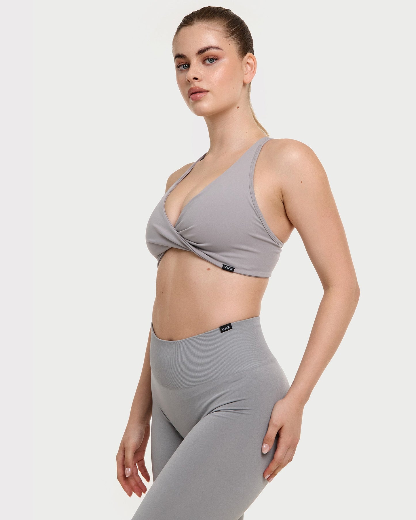 Appearance Twisted Nylon Bra (Outlet)