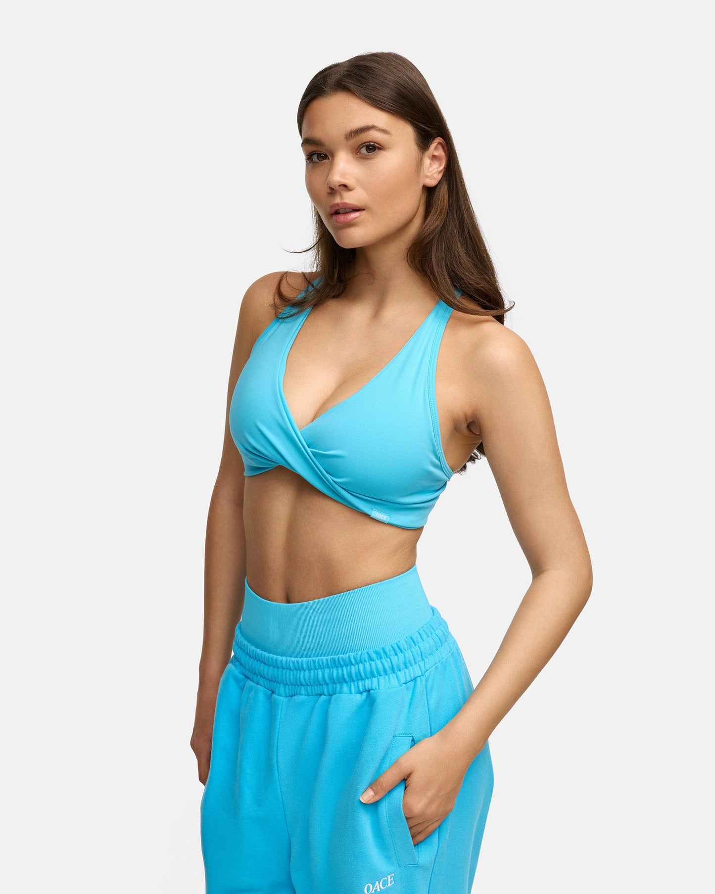 Appearance Twisted Nylon Bra (Outlet)