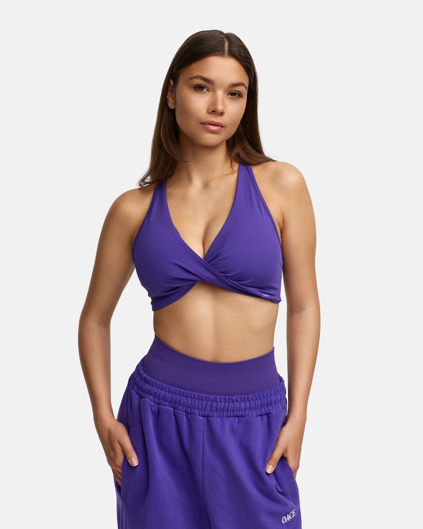 Appearance Twisted Nylon Bra (Outlet)