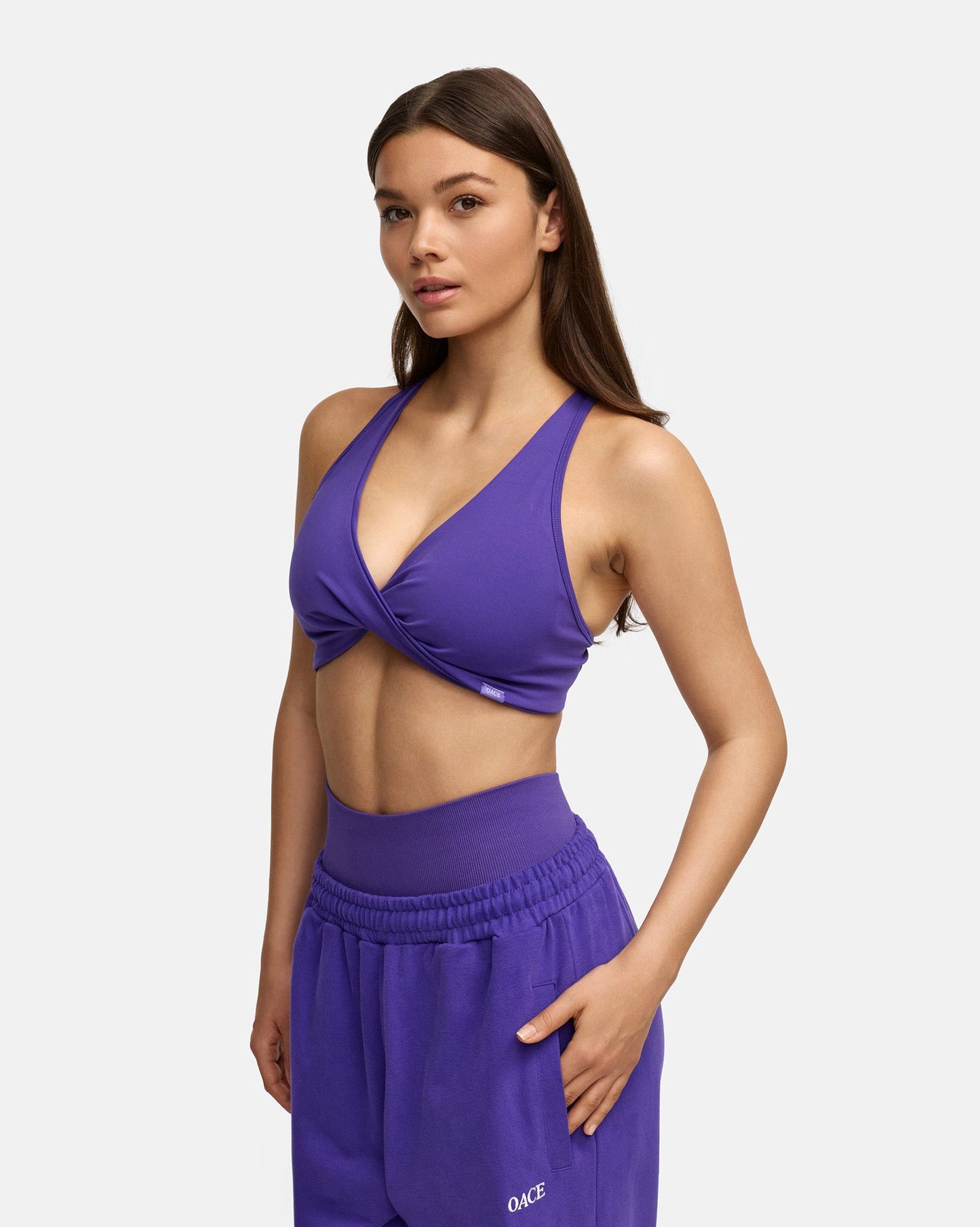 Appearance Twisted Nylon Bra (Outlet)