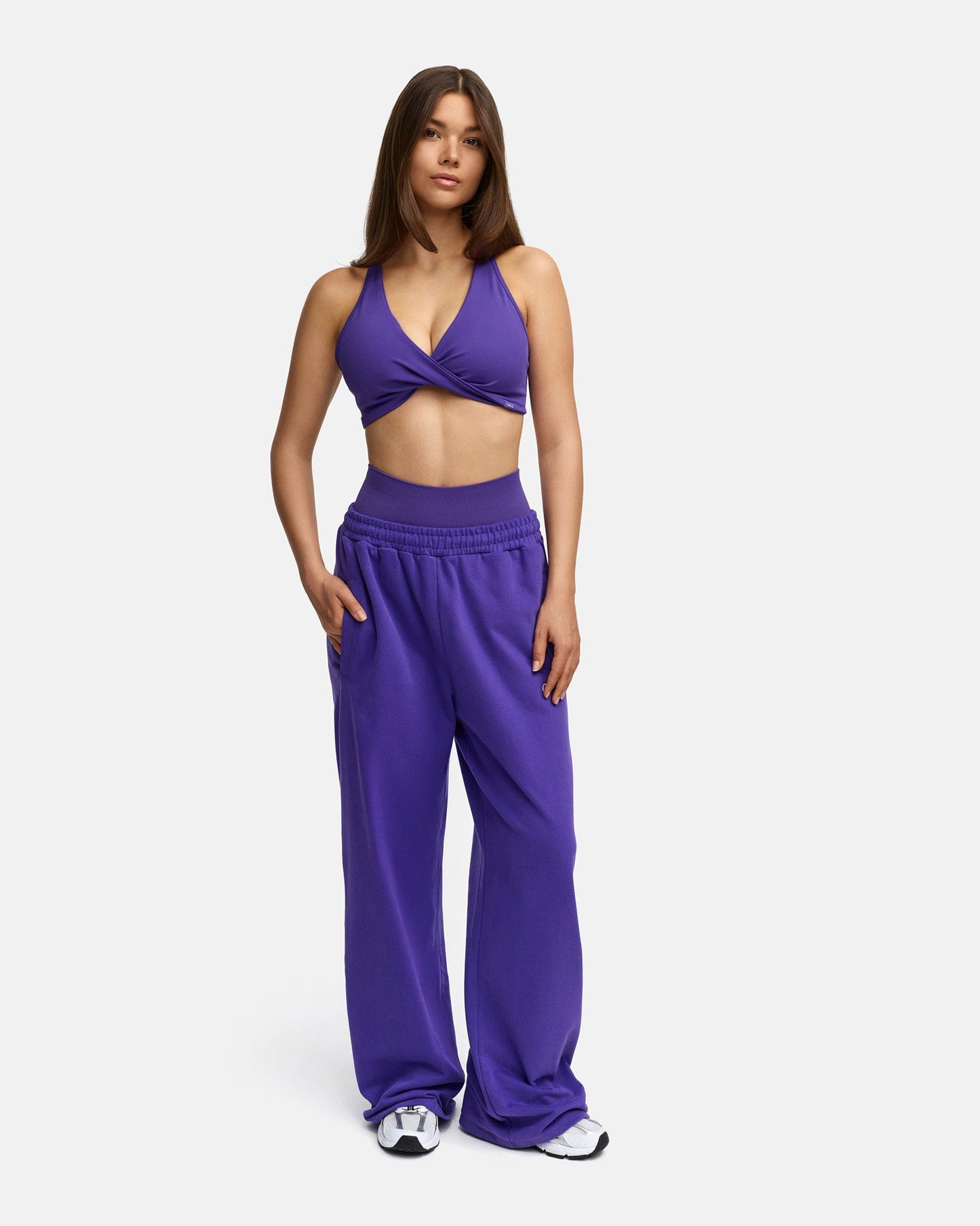 Basic Wide Leg Jogger (Outlet)