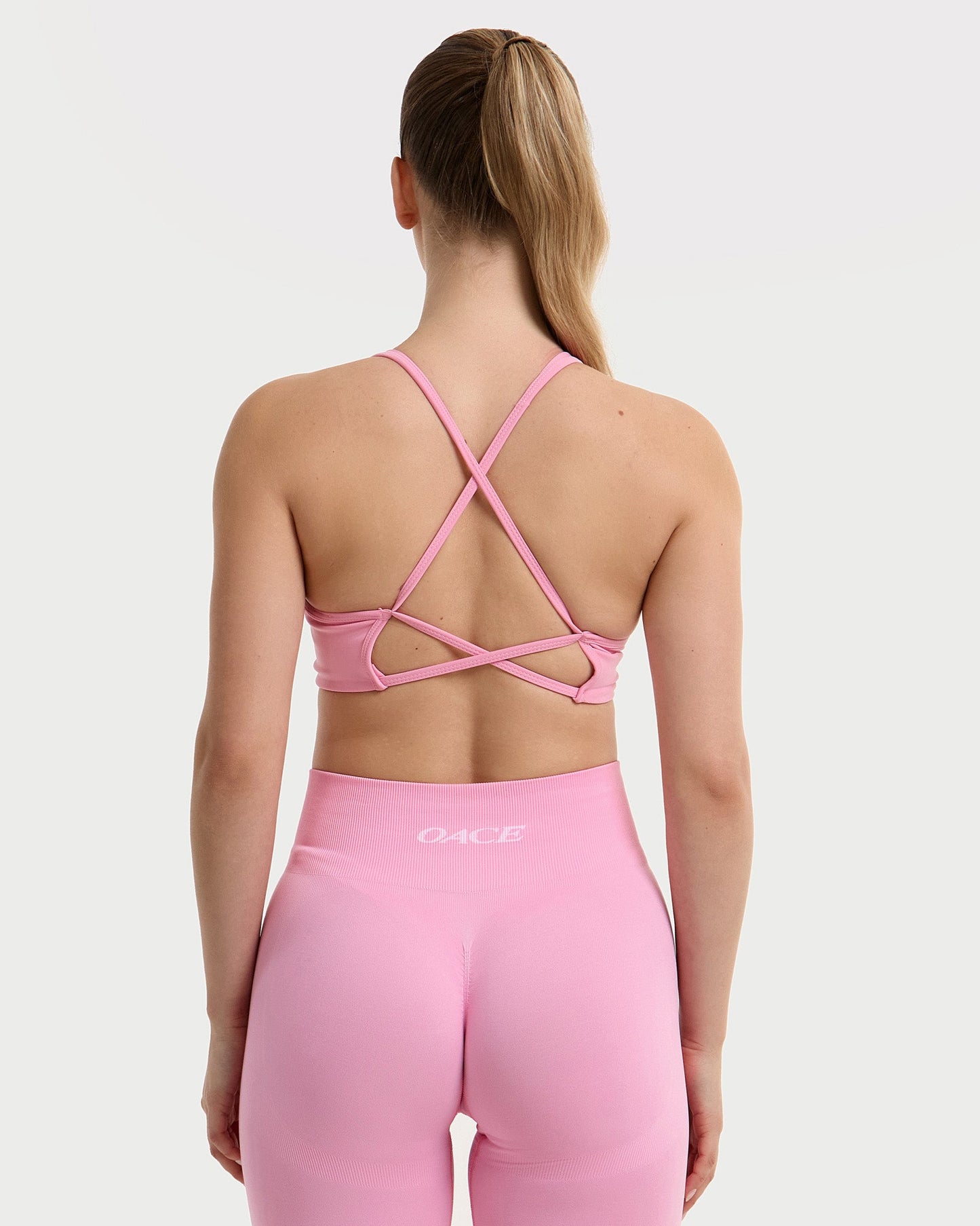 Appearance Twisted Nylon Bra (Outlet)