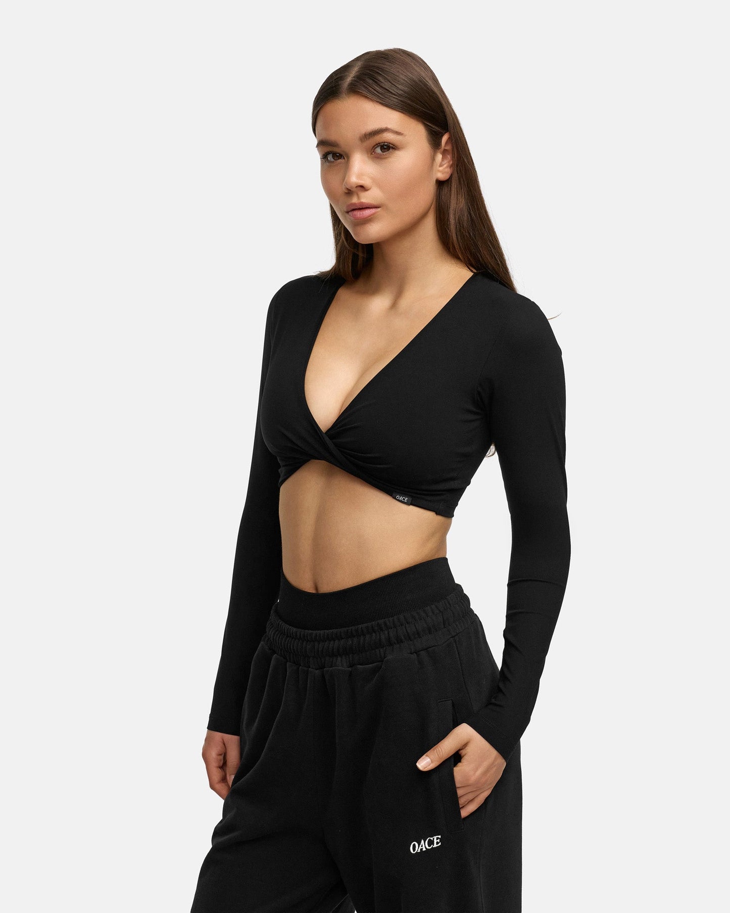 Twisted Nylon Longsleeve