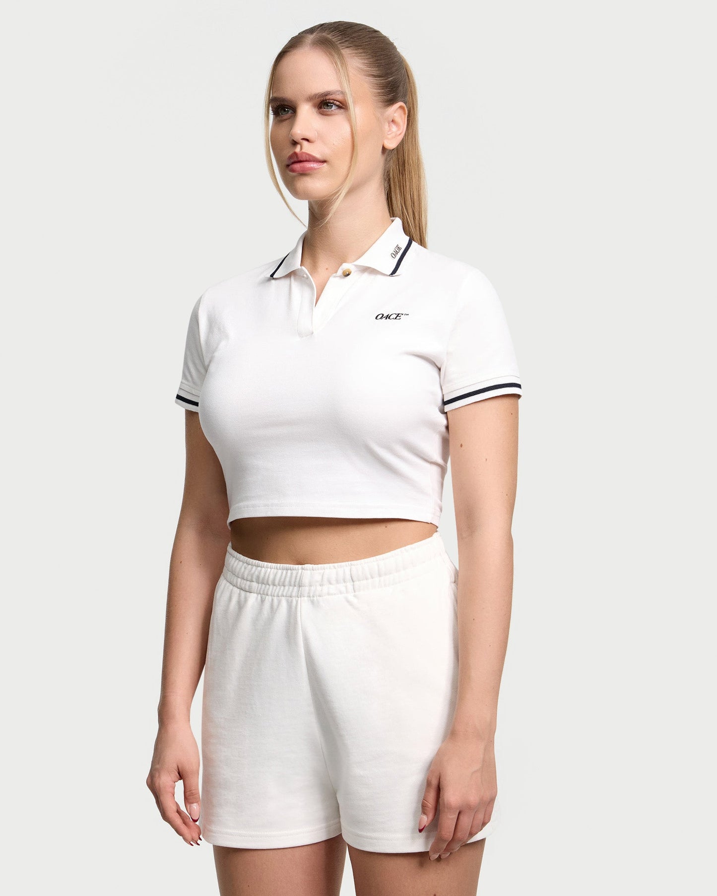 Bon Vivant Cropped Poloshirt