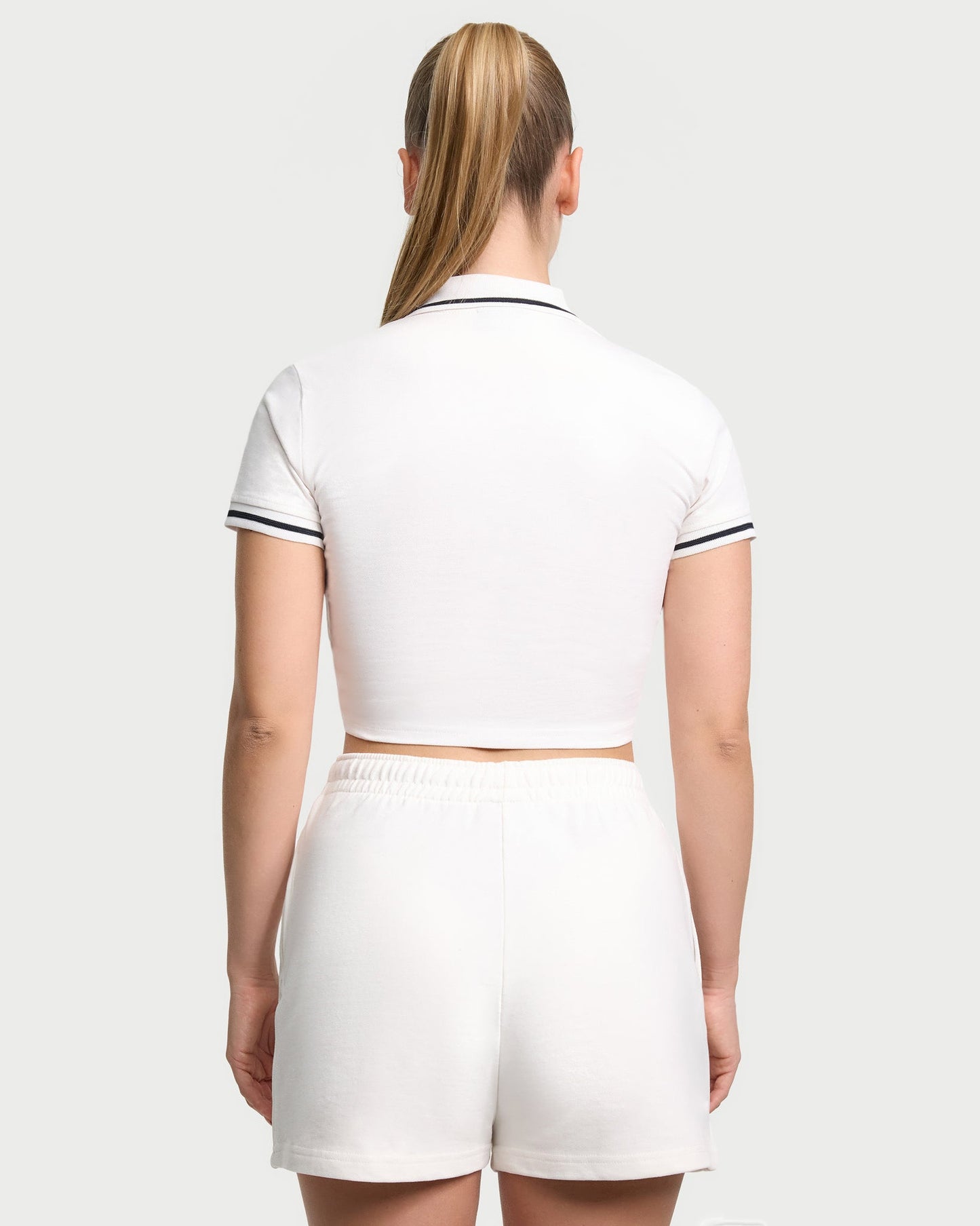 Bon Vivant Cropped Poloshirt