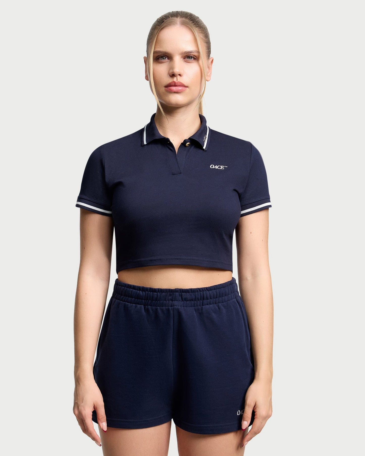 Bon Vivant Cropped Poloshirt