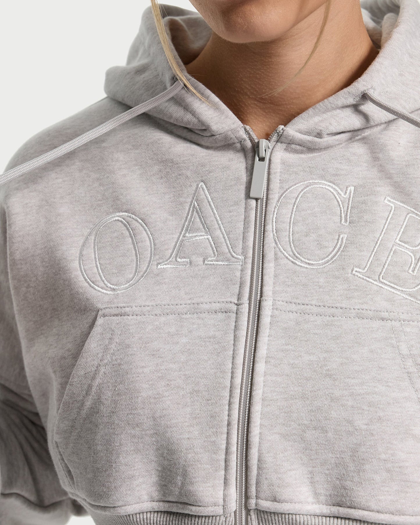 Calm Cropped Zip Jacket