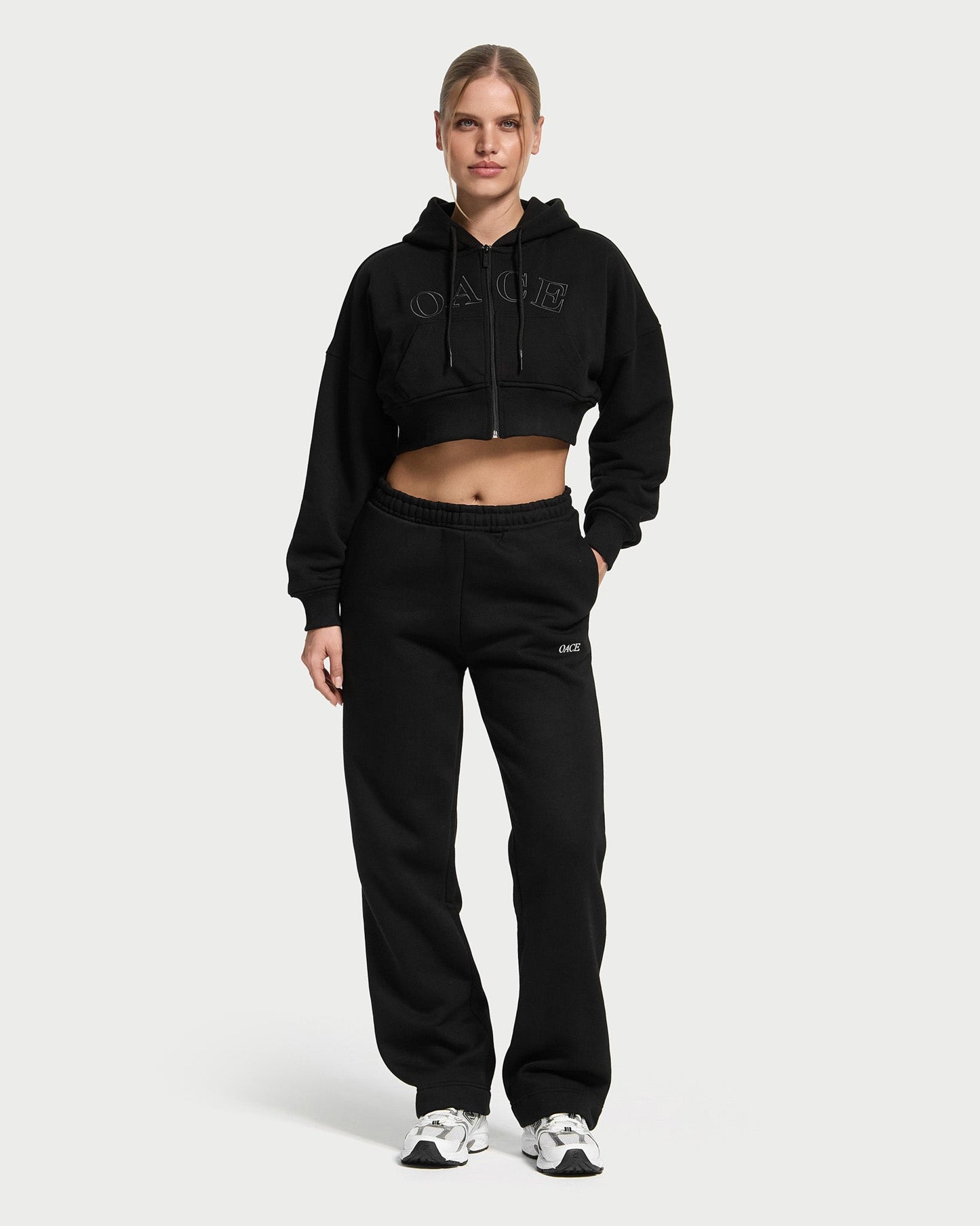 Calm Cropped Zip Jacket