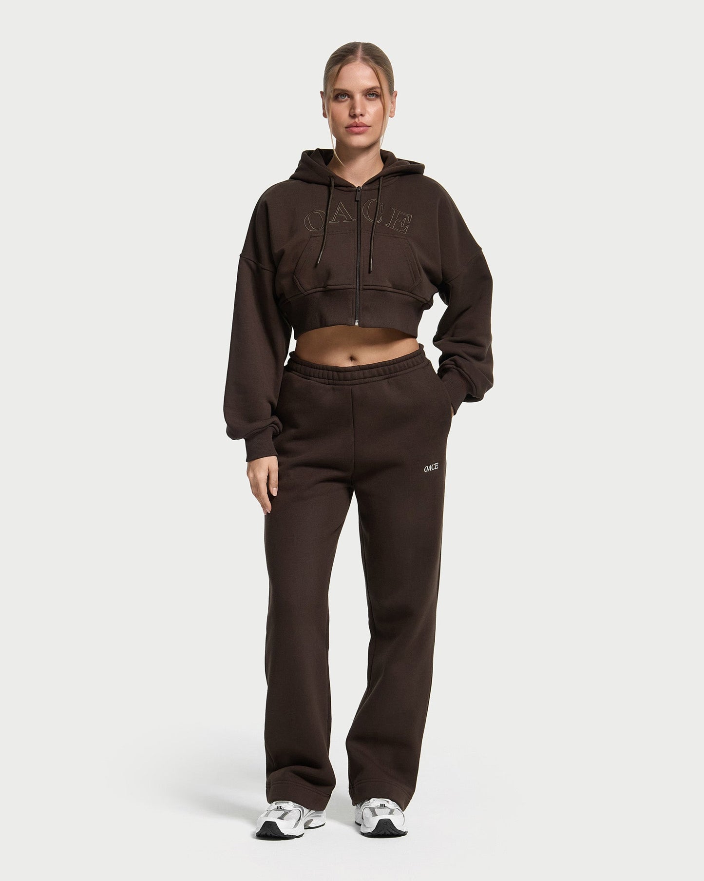 Calm Cropped Zip Jacket