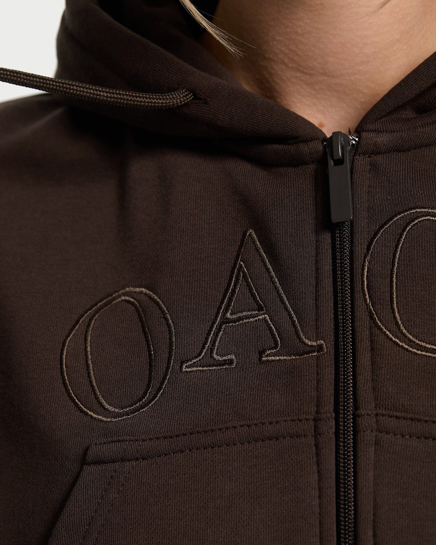 Calm Cropped Zip Jacket