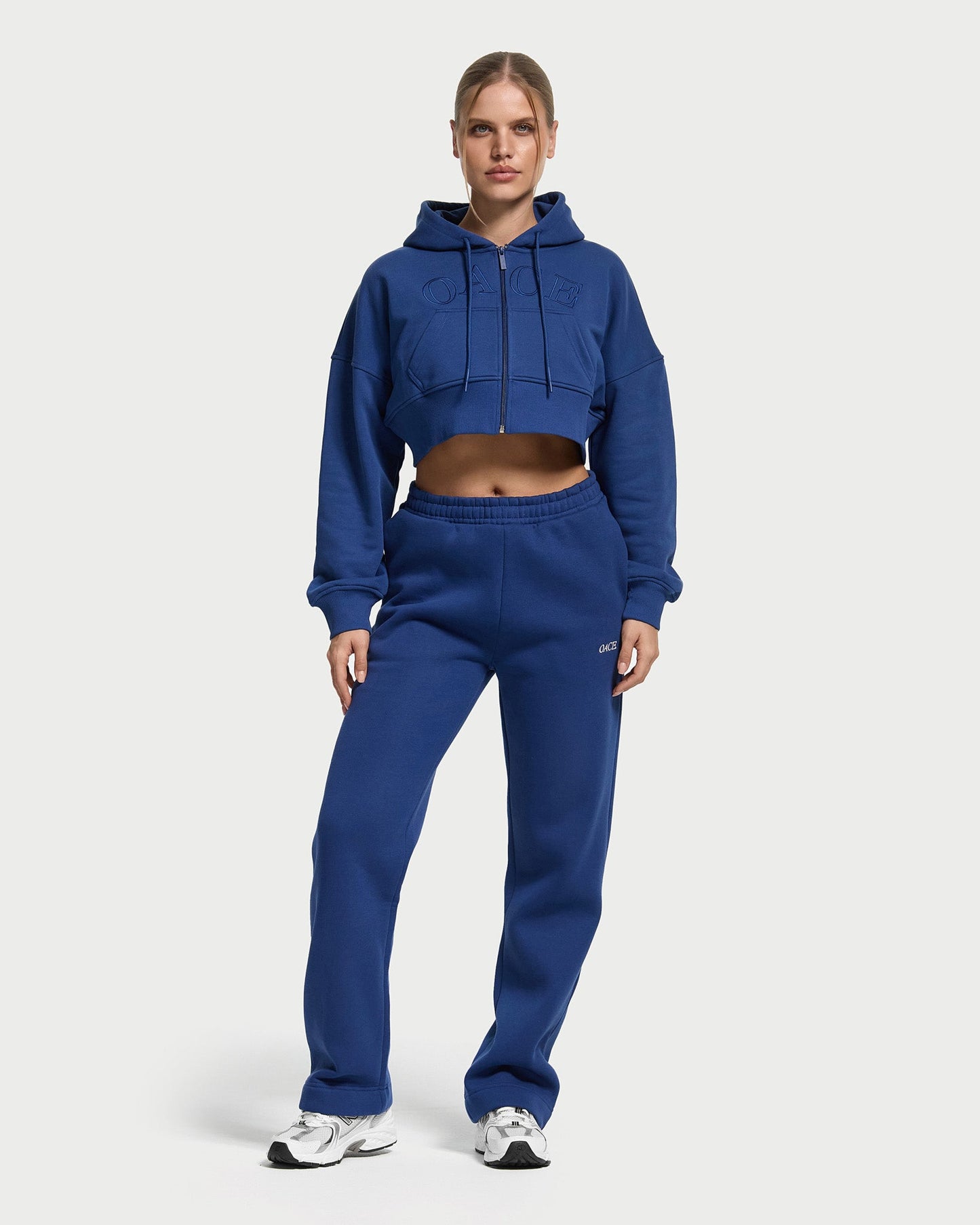 Calm Cropped Zip Jacket