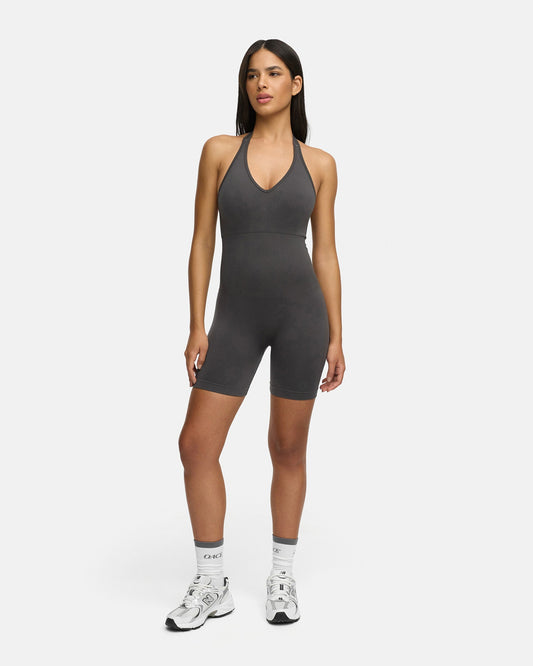 Toned Neckholder Onesie (short)