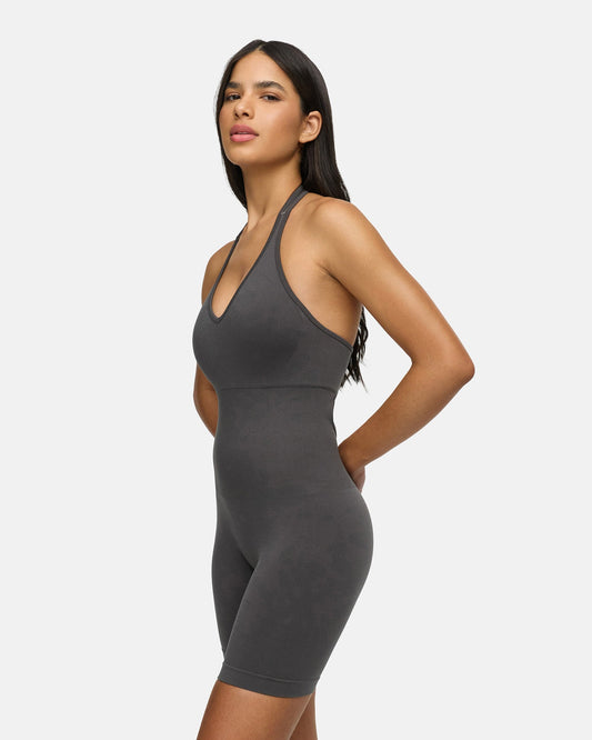 Toned Neckholder Onesie (short)