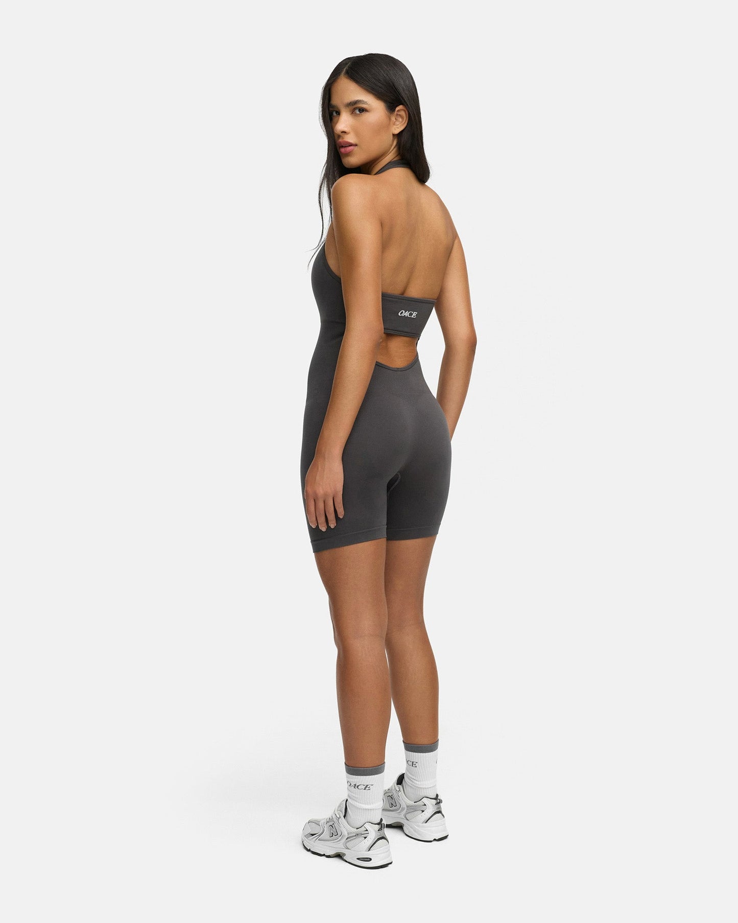 Toned Neckholder Onesie (short)