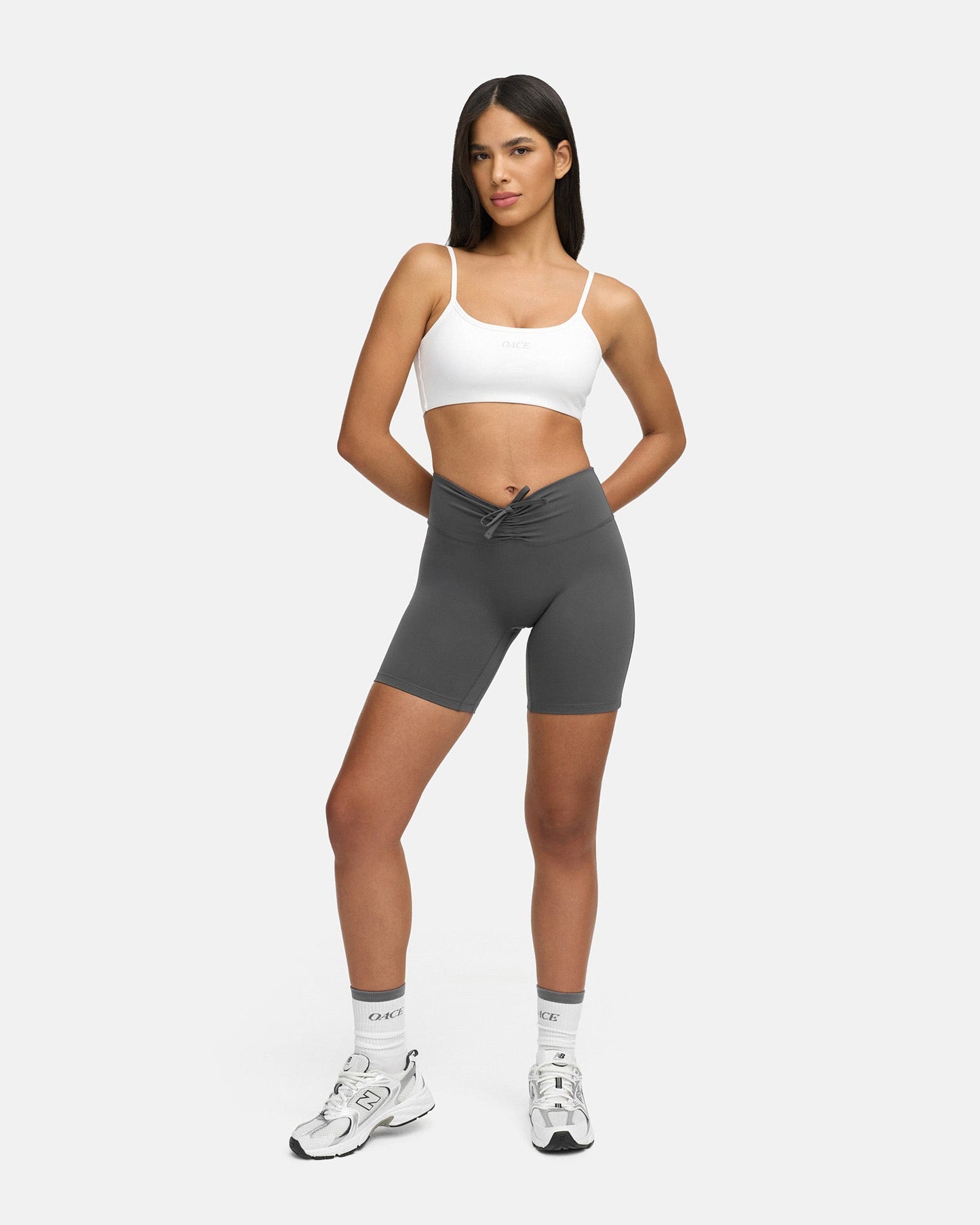 Aura Nylon Laced Shorts