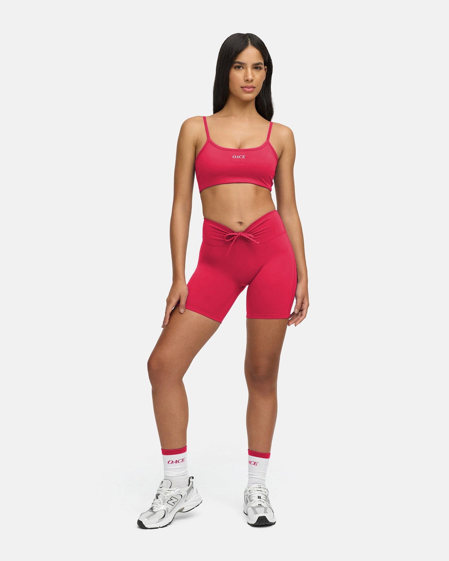 Aura Nylon Laced Shorts