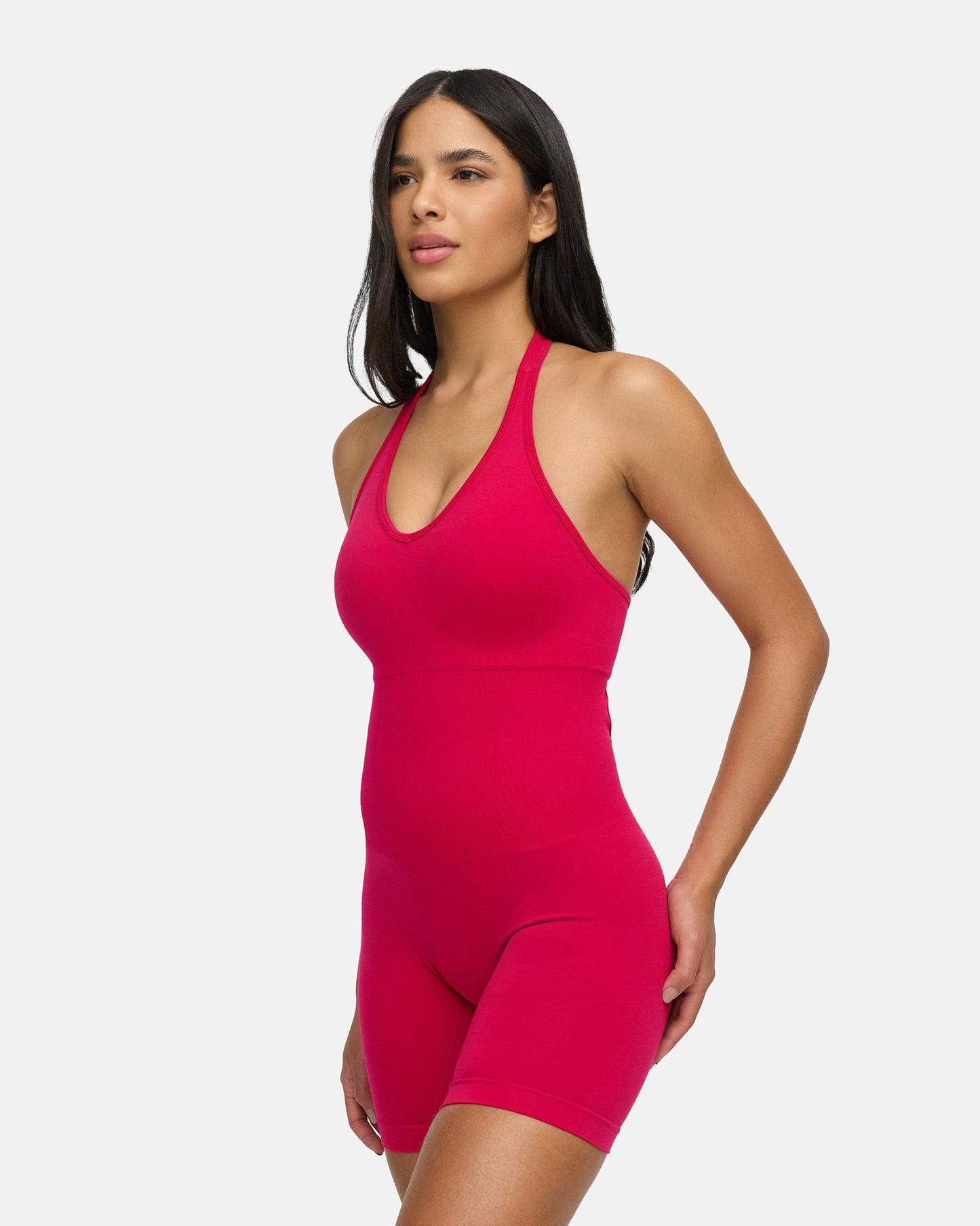 Toned Neckholder Onesie (short)