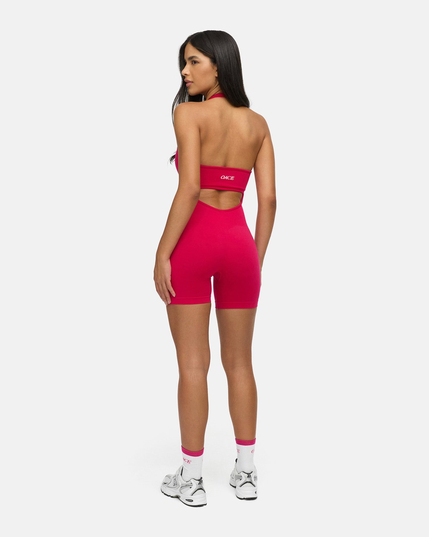 Toned Neckholder Onesie (short)