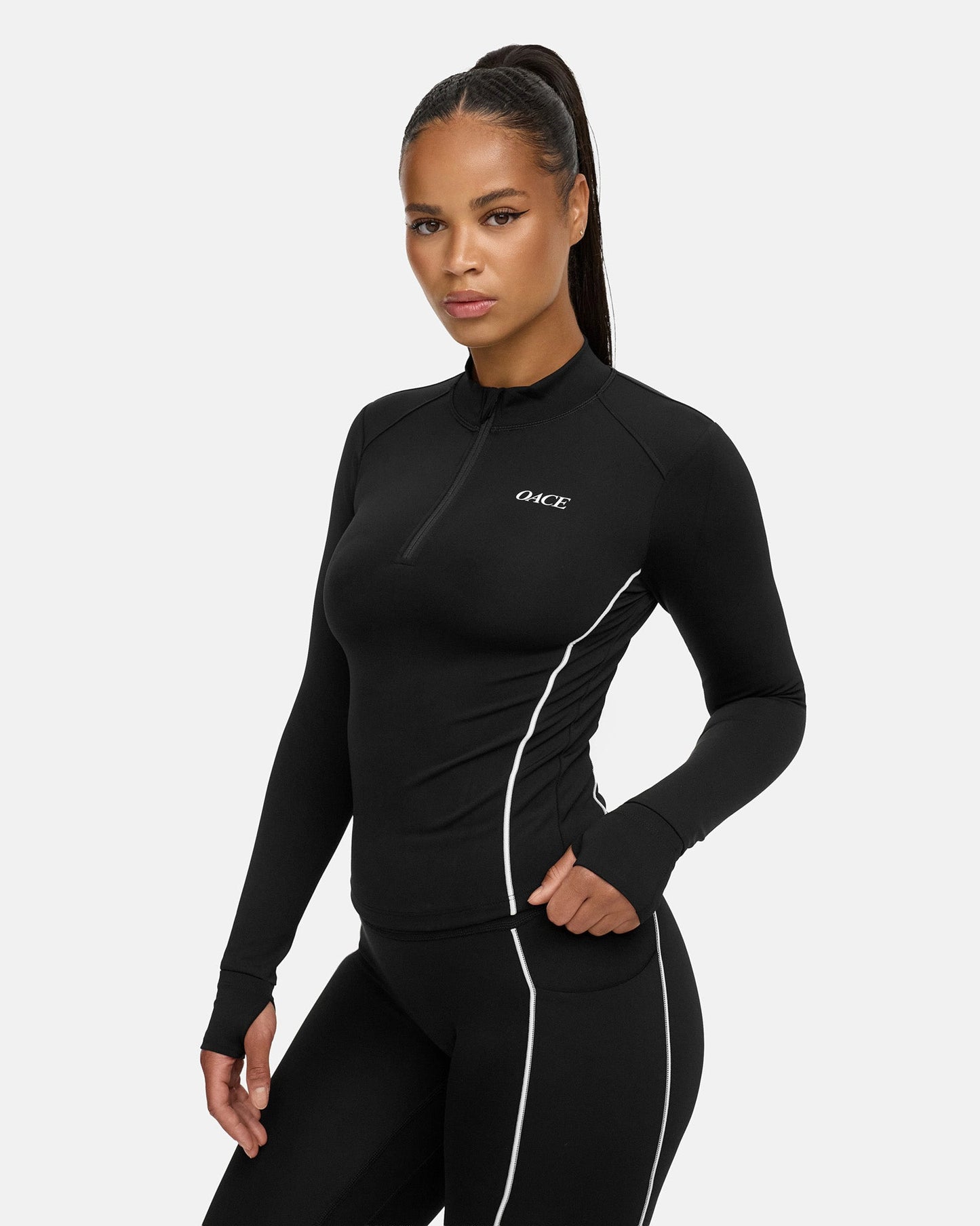 Pulse Fitted Nylon Halfzip