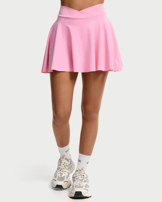Nylon Crossed Skirt (Outlet)