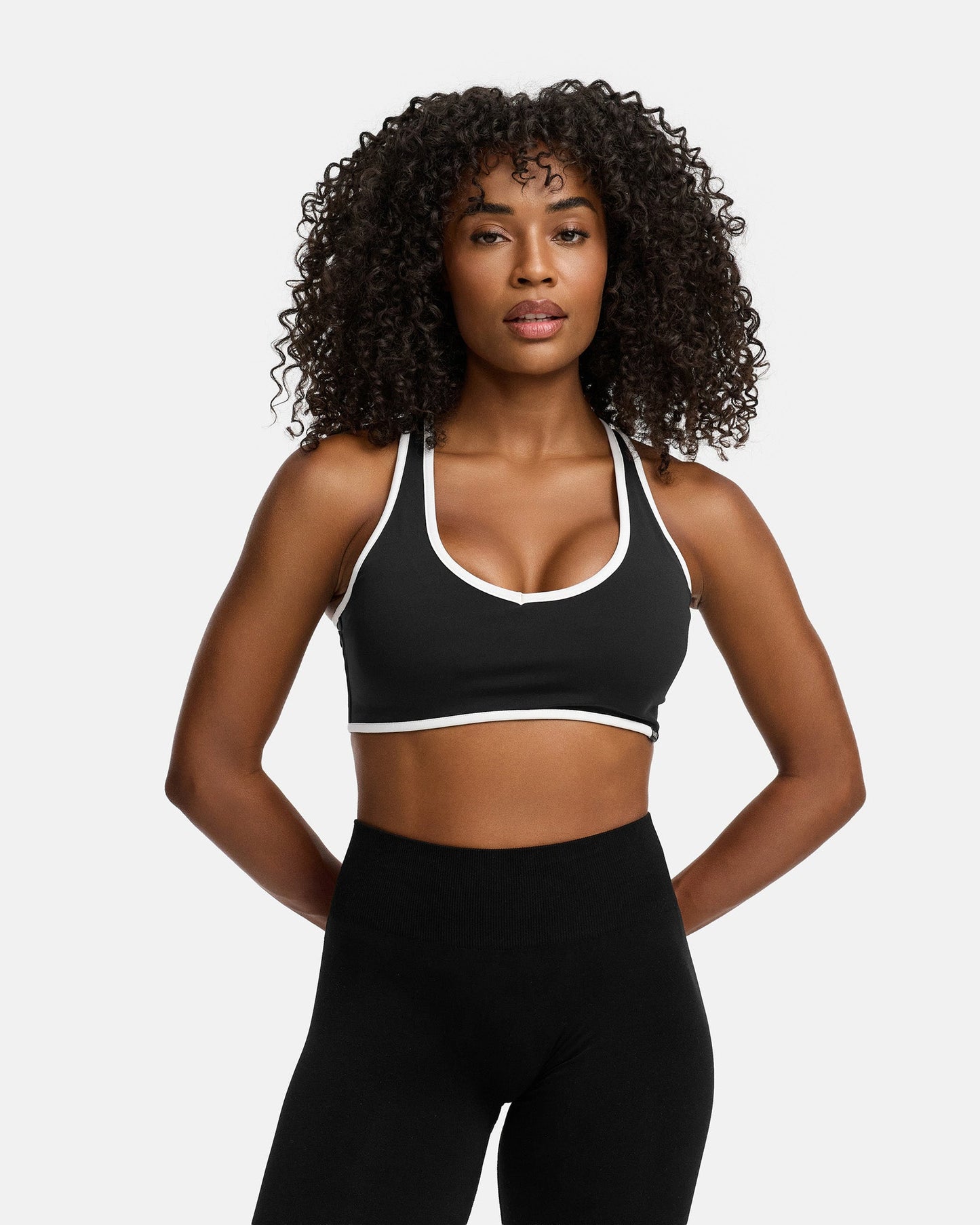 Appearance Outlined Nylon Bra