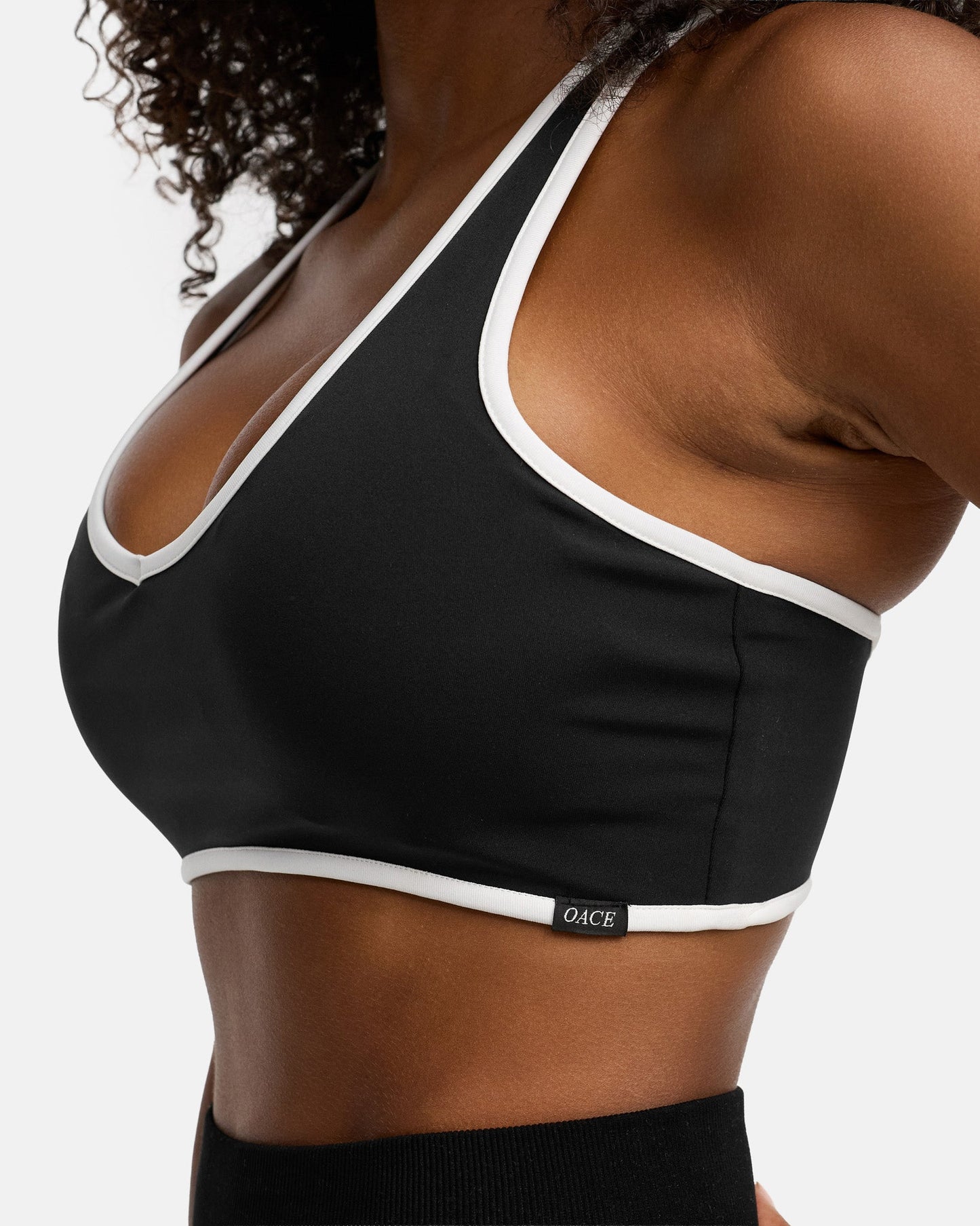 Appearance Outlined Nylon Bra