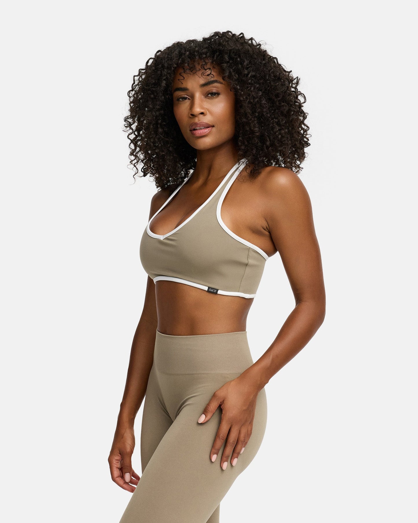 Appearance Outlined Nylon Bra