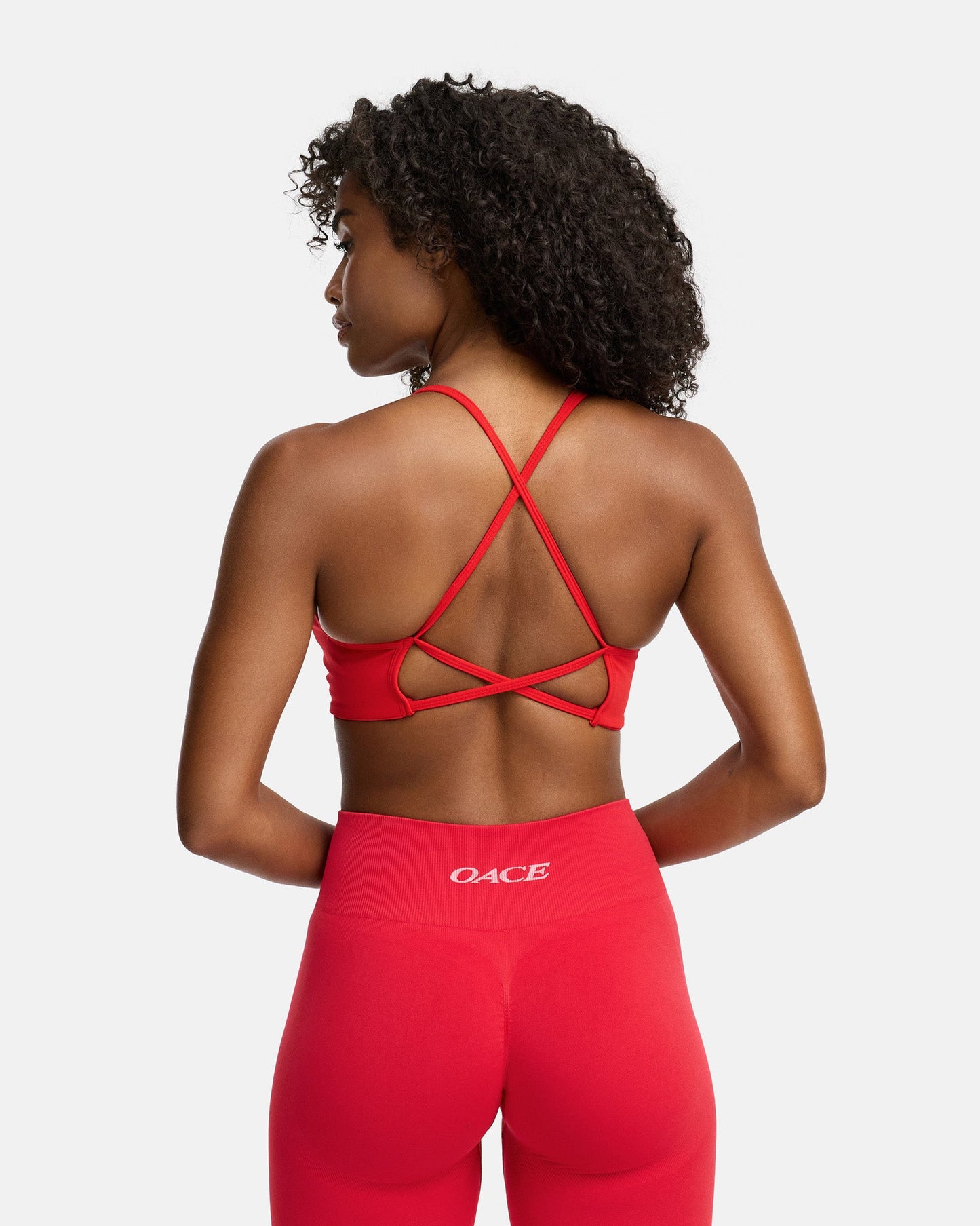 Appearance Twisted Nylon Bra (Outlet)