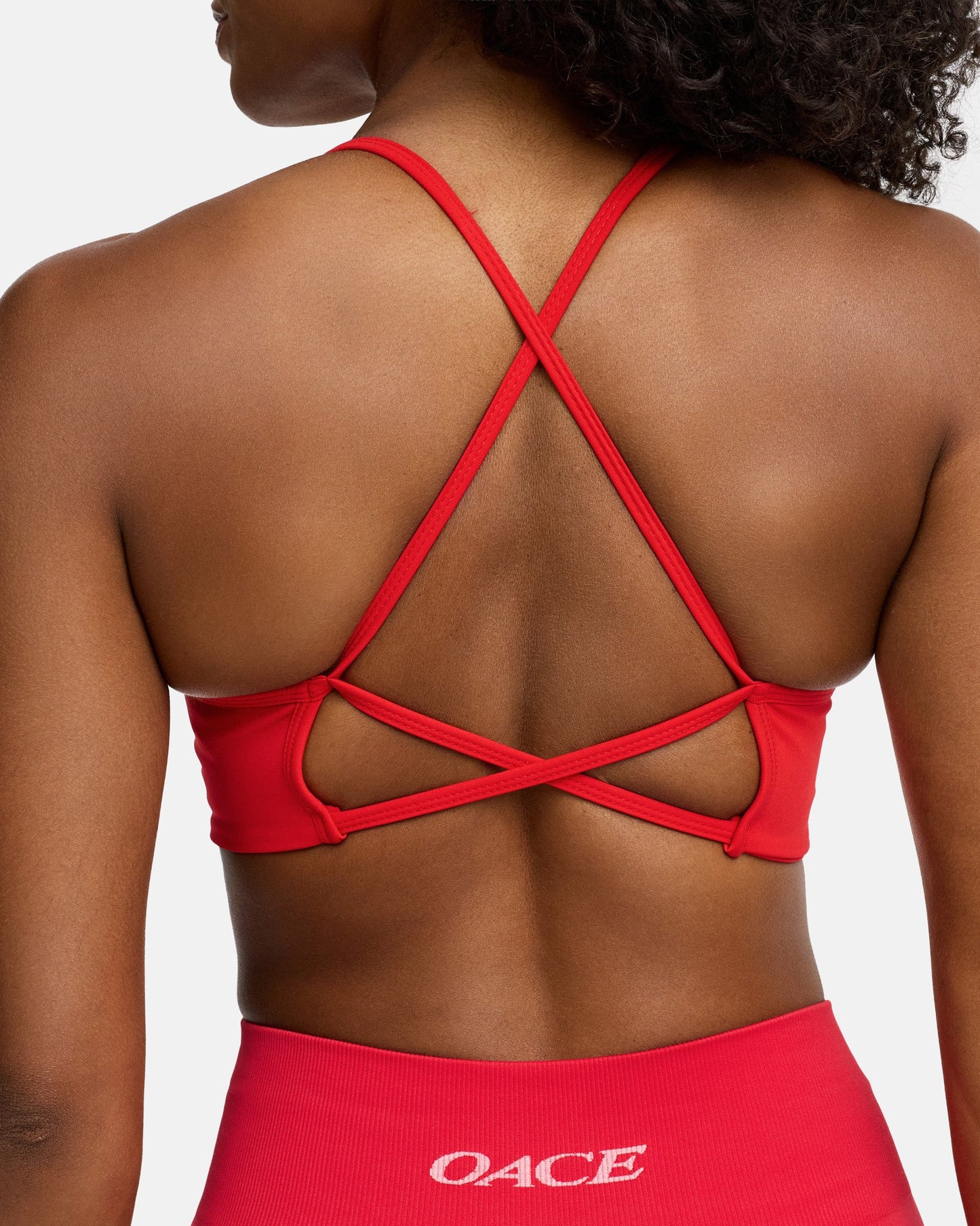 Appearance Twisted Nylon Bra (Outlet)