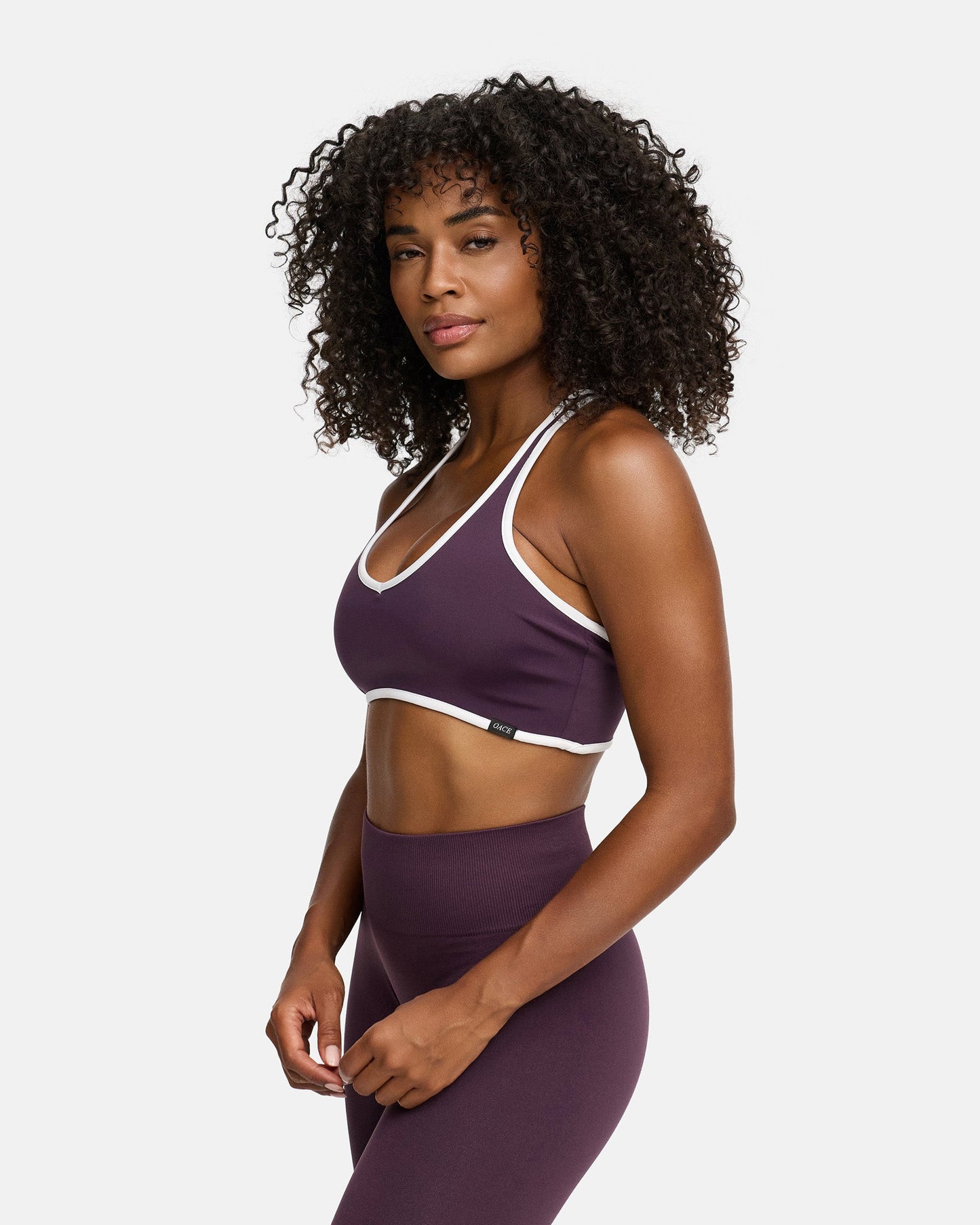 Appearance Outlined Nylon Bra