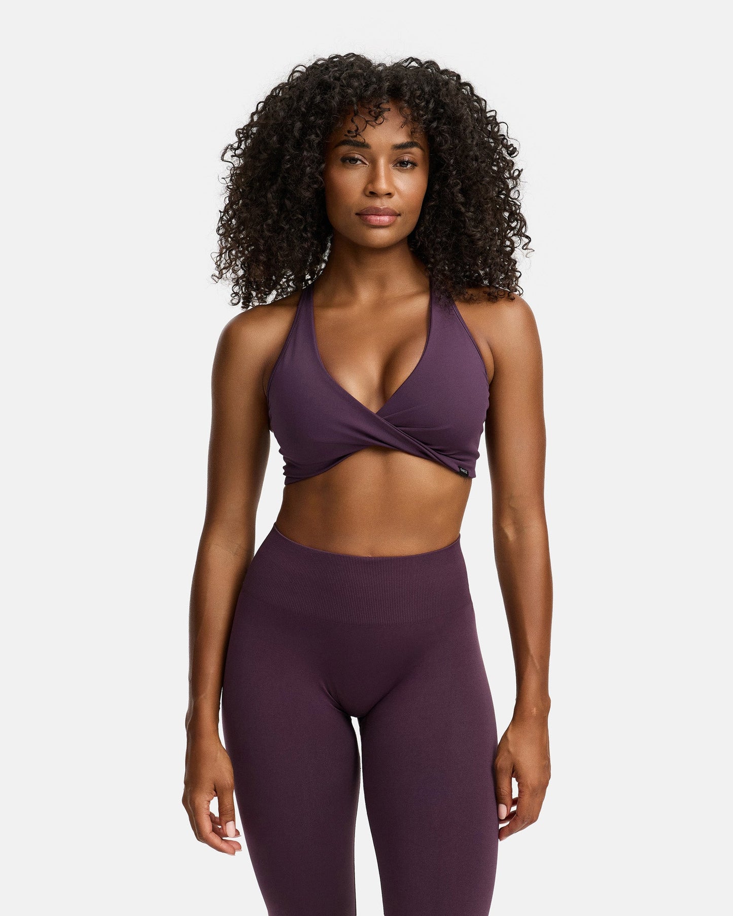 Appearance Twisted Nylon Bra