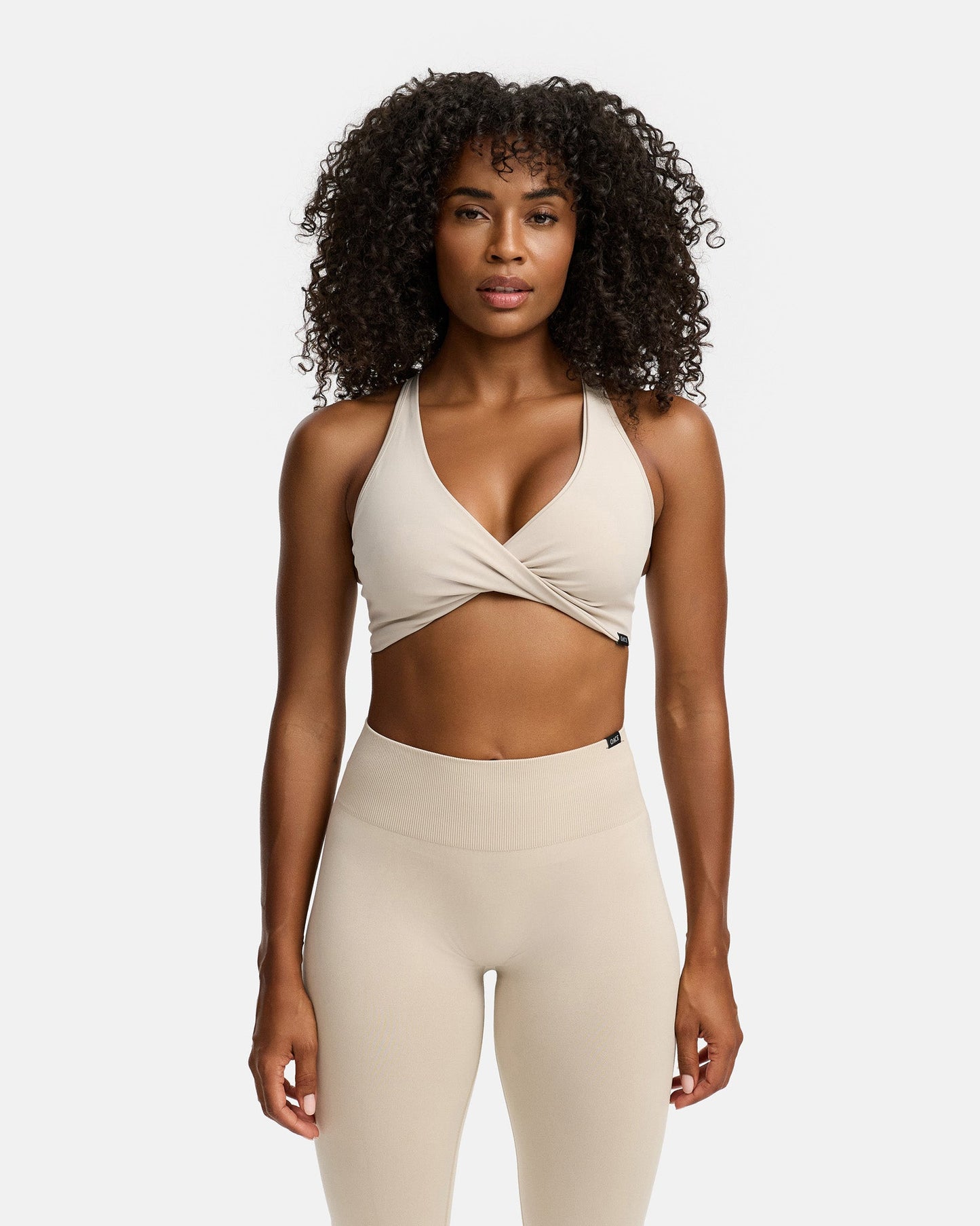 Appearance Twisted Nylon Bra