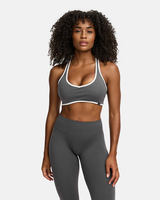 Appearance Outlined Nylon Bra