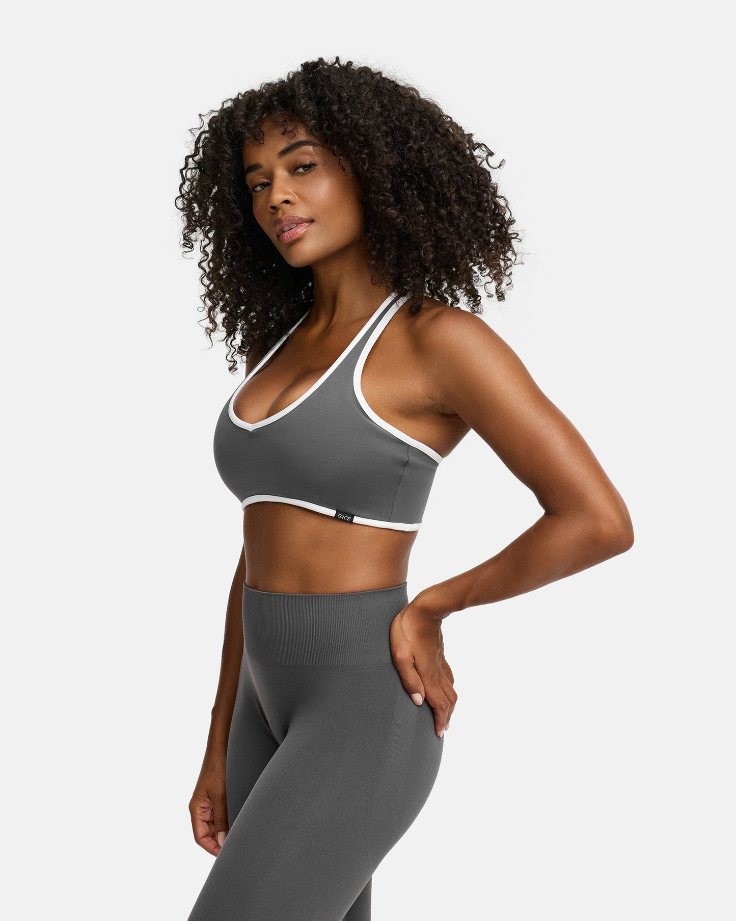 Appearance Outlined Nylon Bra