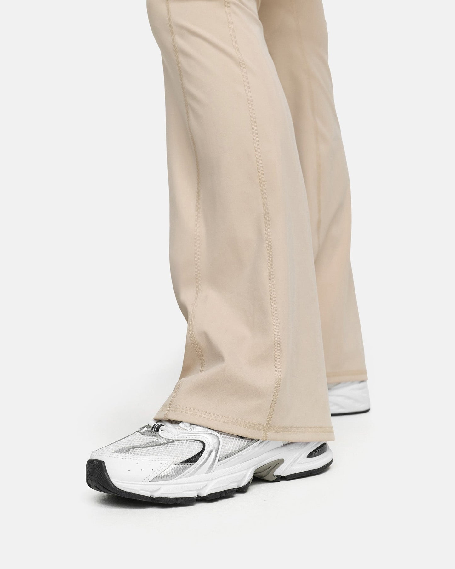 Aura Nylon Flared Jumpsuit (long)