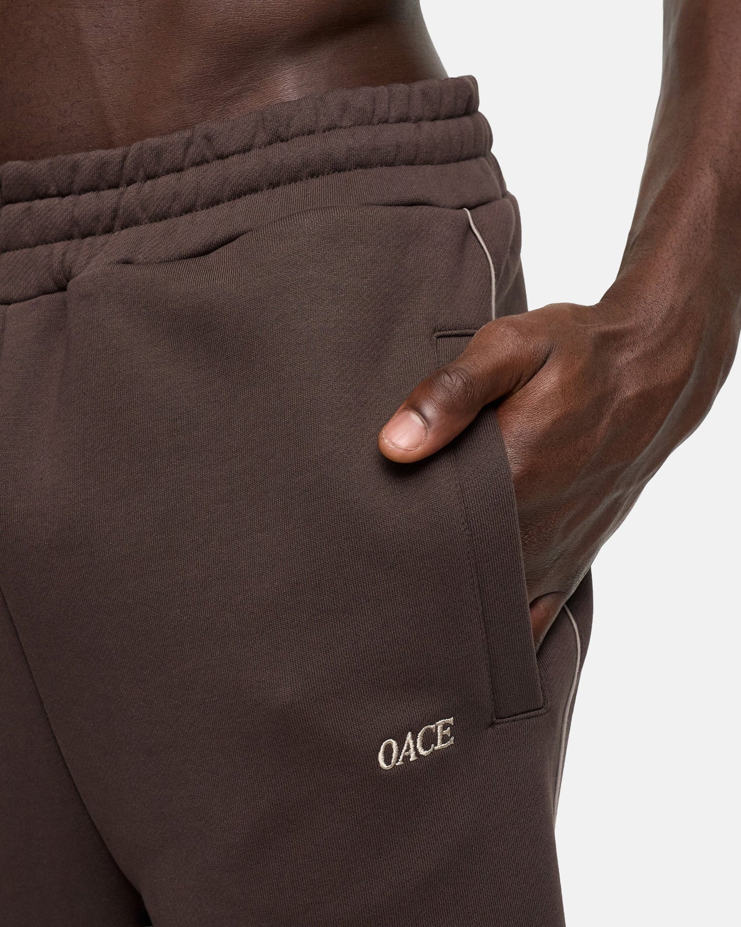 Lined Wide Leg Jogger Men