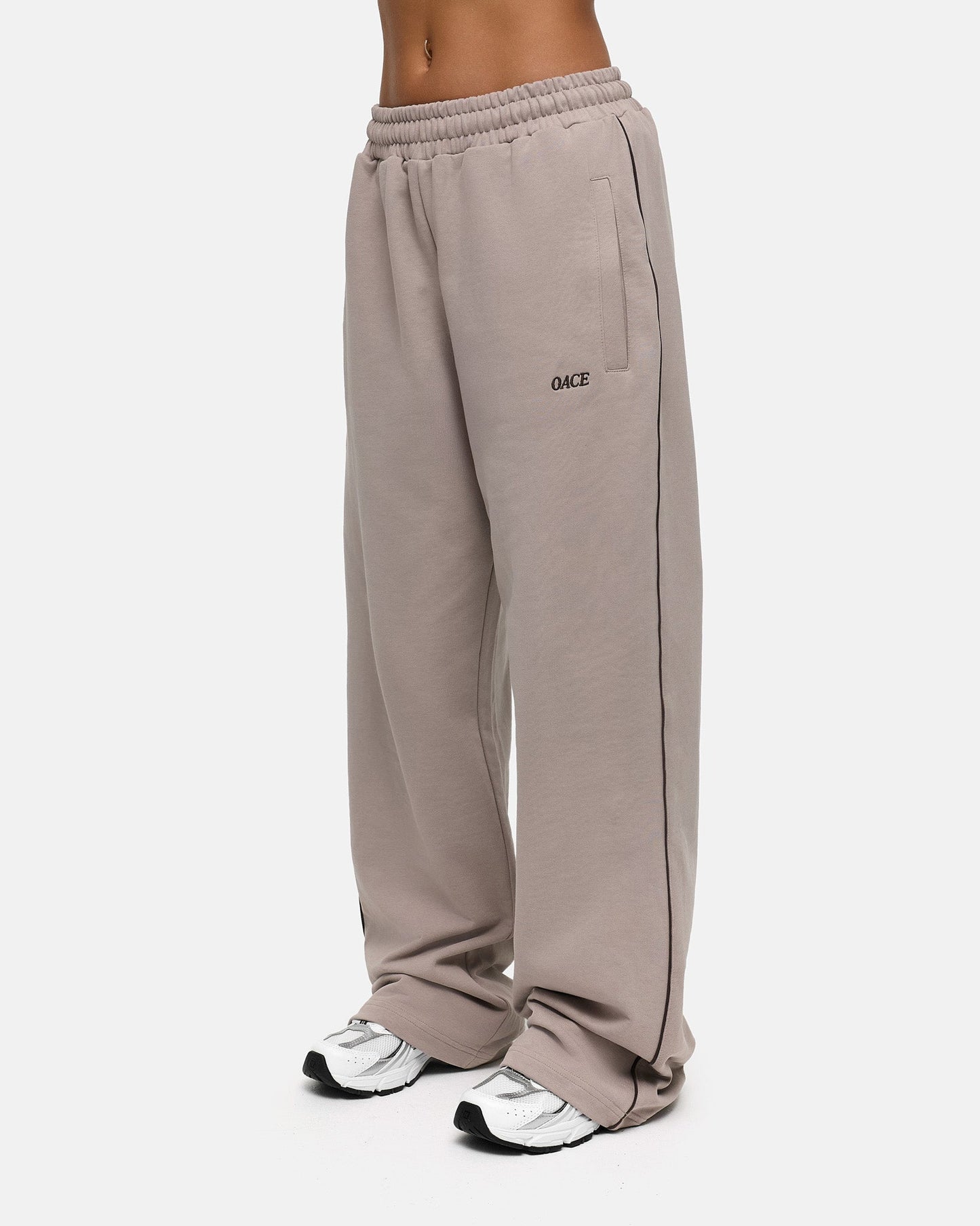 Lined Wide Leg Jogger Women