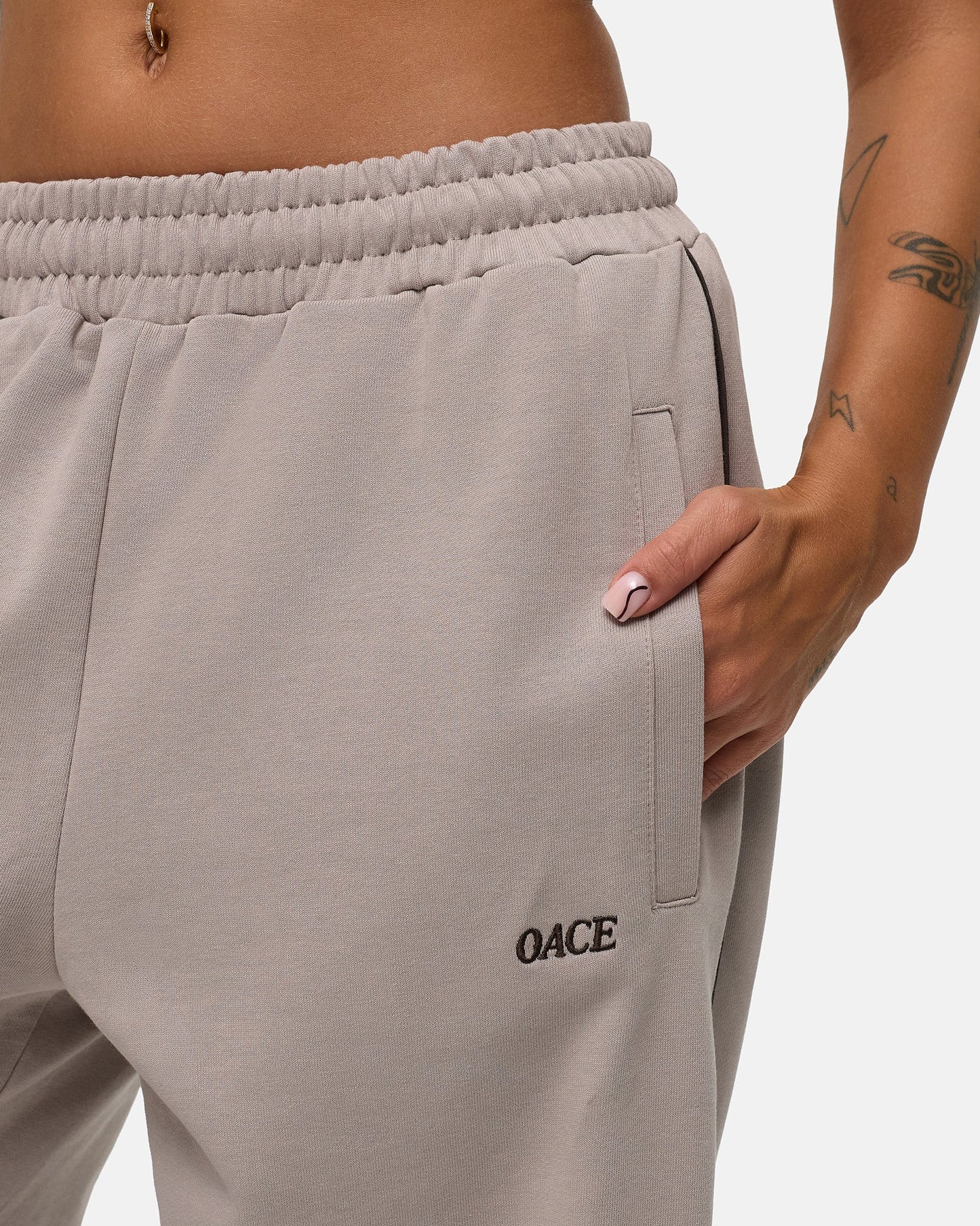 Lined Wide Leg Jogger Women