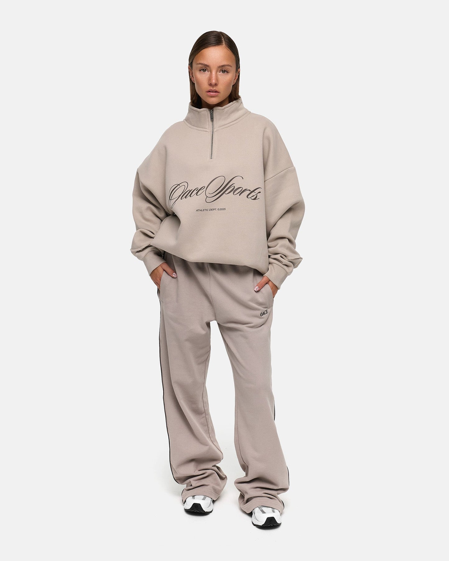 Lined Wide Leg Jogger Women